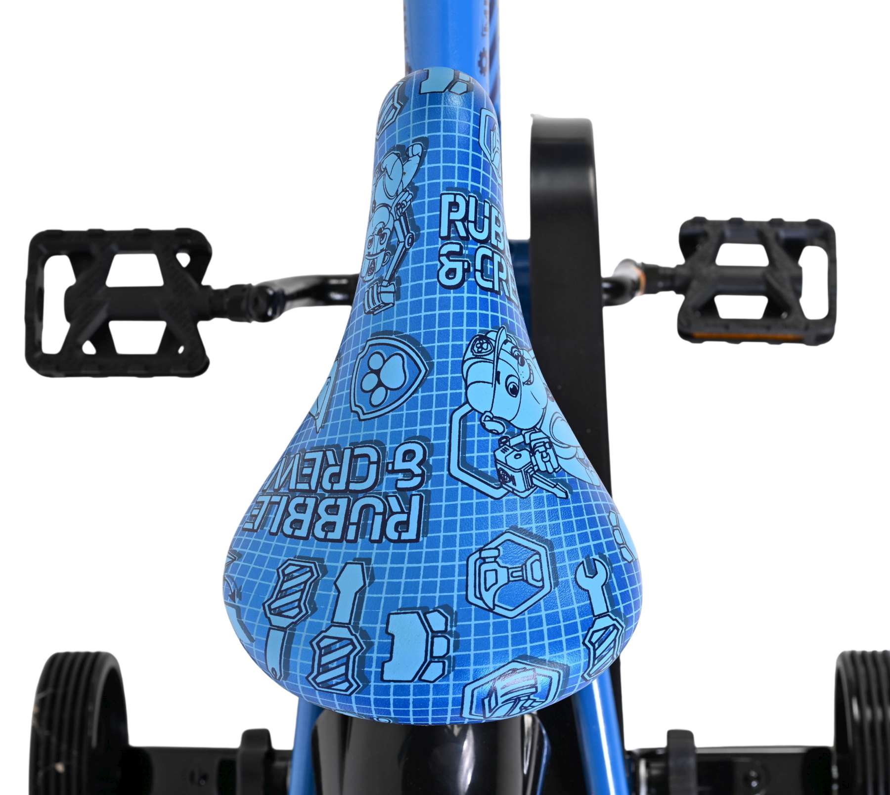 Rubble & Crew - Kinderfiets - Jongens - 12 inch - Blauw 4 Rubble & Crew - Kinderfiets - Jongens - 12 inch - Blauw - Afbeelding 4