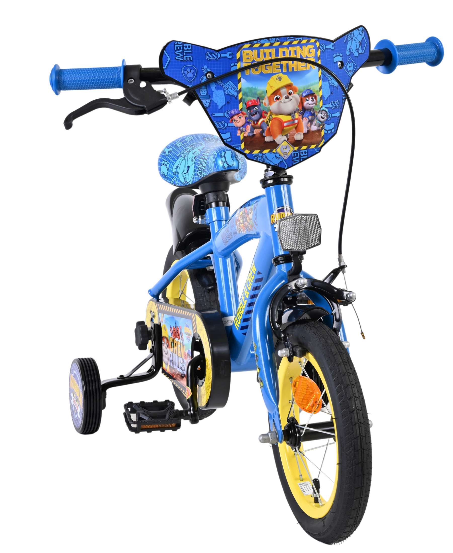 Rubble & Crew - Kinderfiets - Jongens - 12 inch - Blauw 5 Rubble & Crew - Kinderfiets - Jongens - 12 inch - Blauw - Afbeelding 5