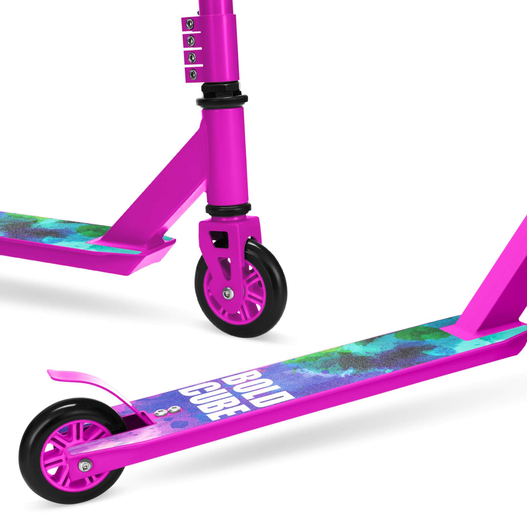 BOLDCUBE Stuntstep - Paars 7 BOLDCUBE Stuntstep - Paars - Afbeelding 7
