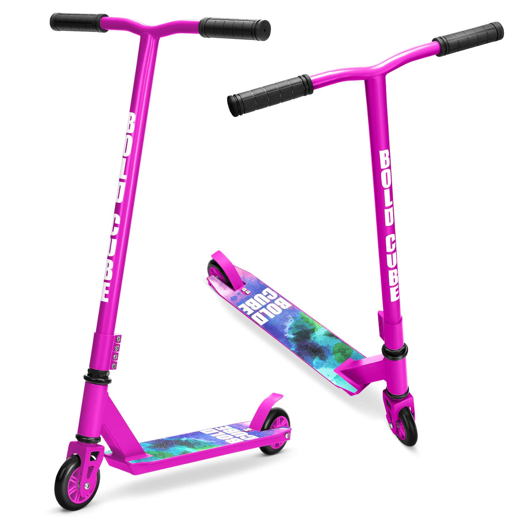 BOLDCUBE Stuntstep - Paars 8 BOLDCUBE Stuntstep - Paars - Afbeelding 8
