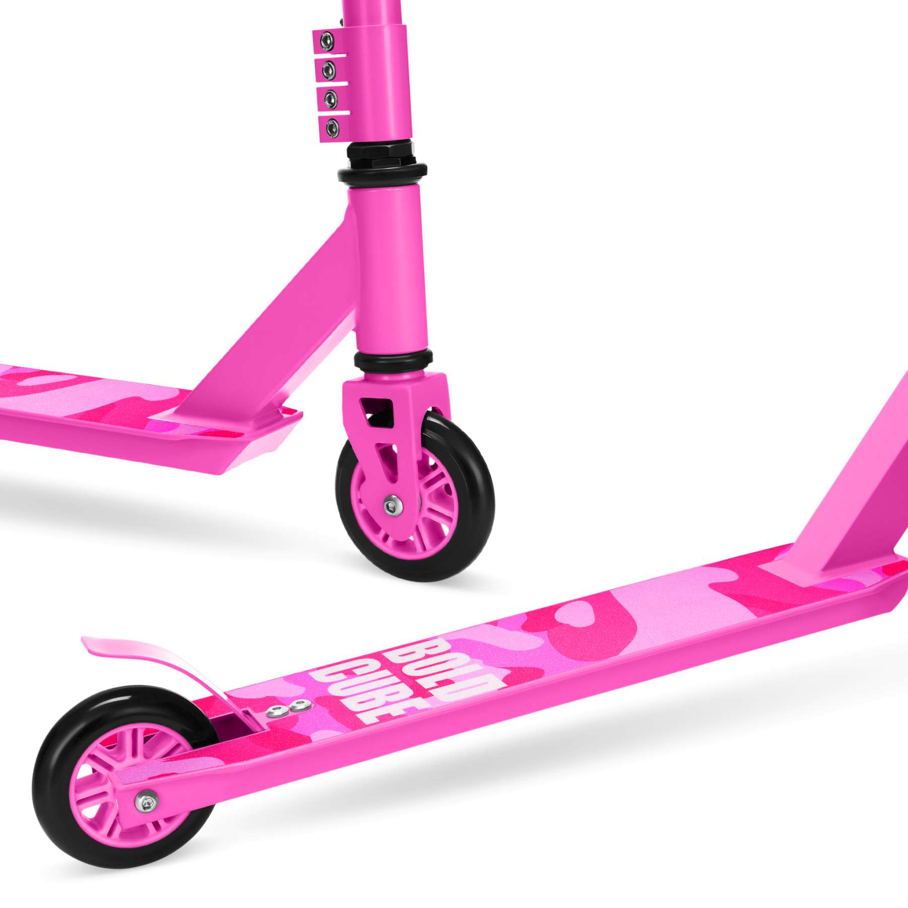 BOLDCUBE Stuntstep - Roze 2 BOLDCUBE Stuntstep - Roze - Afbeelding 2