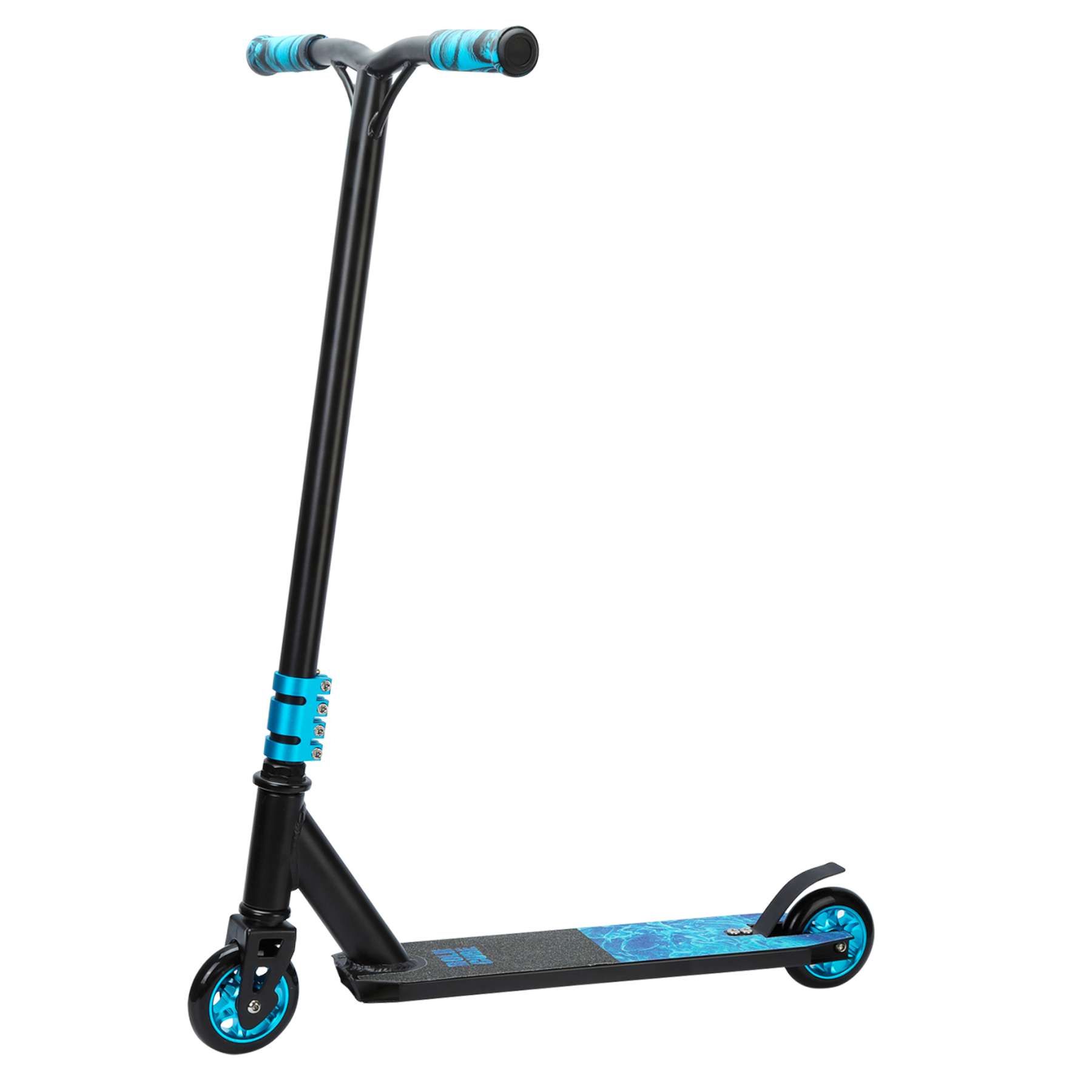 BOLDCUBE Deluxe Stuntstep - Cyaan 2 BOLDCUBE Deluxe Stuntstep - Cyaan - Afbeelding 2