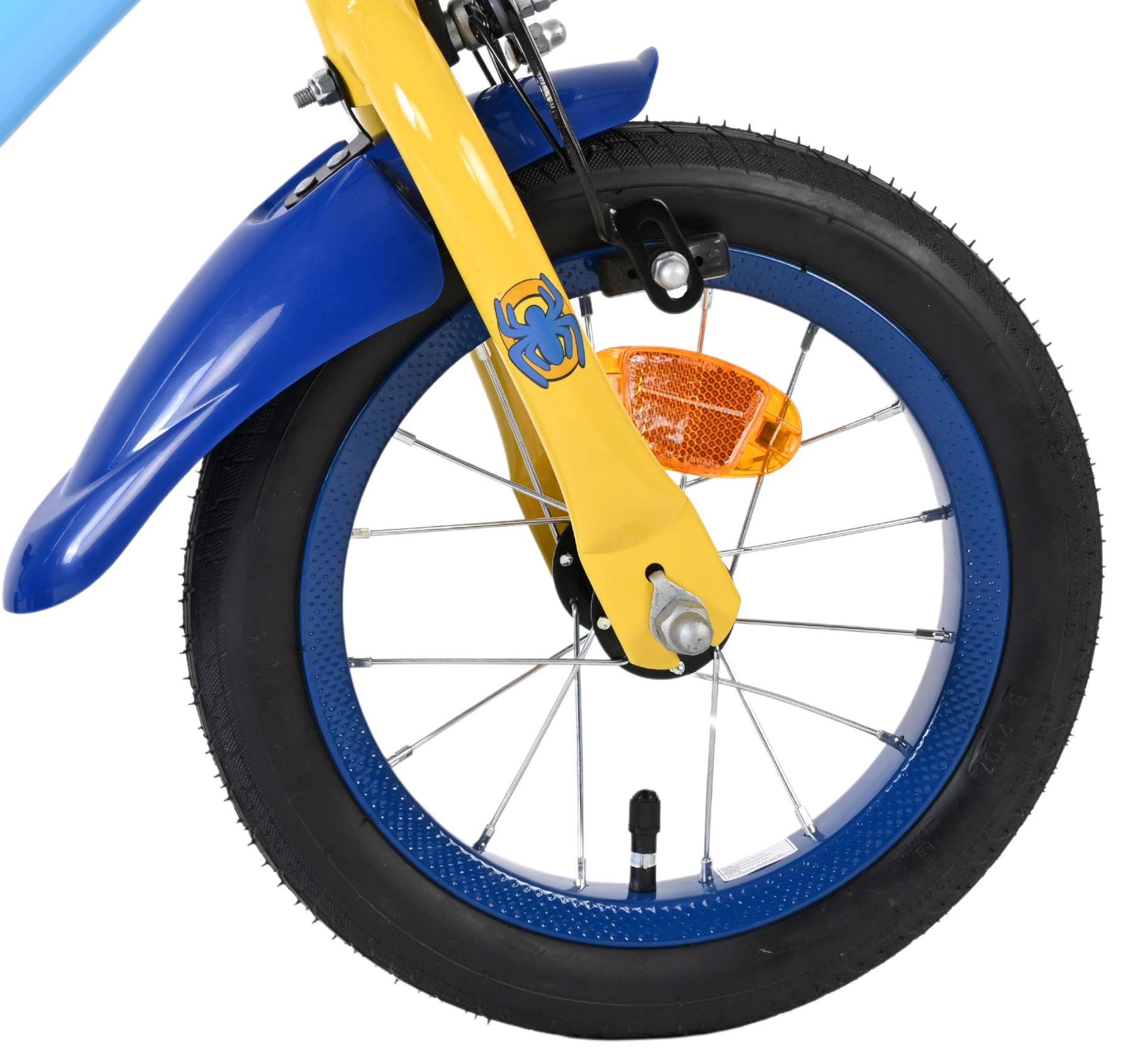 Spidey Kinderfiets - Jongens - 12 inch - Blauw - Twee handremmen 3 Spidey Kinderfiets - Jongens - 12 inch - Blauw - Twee handremmen - Afbeelding 3