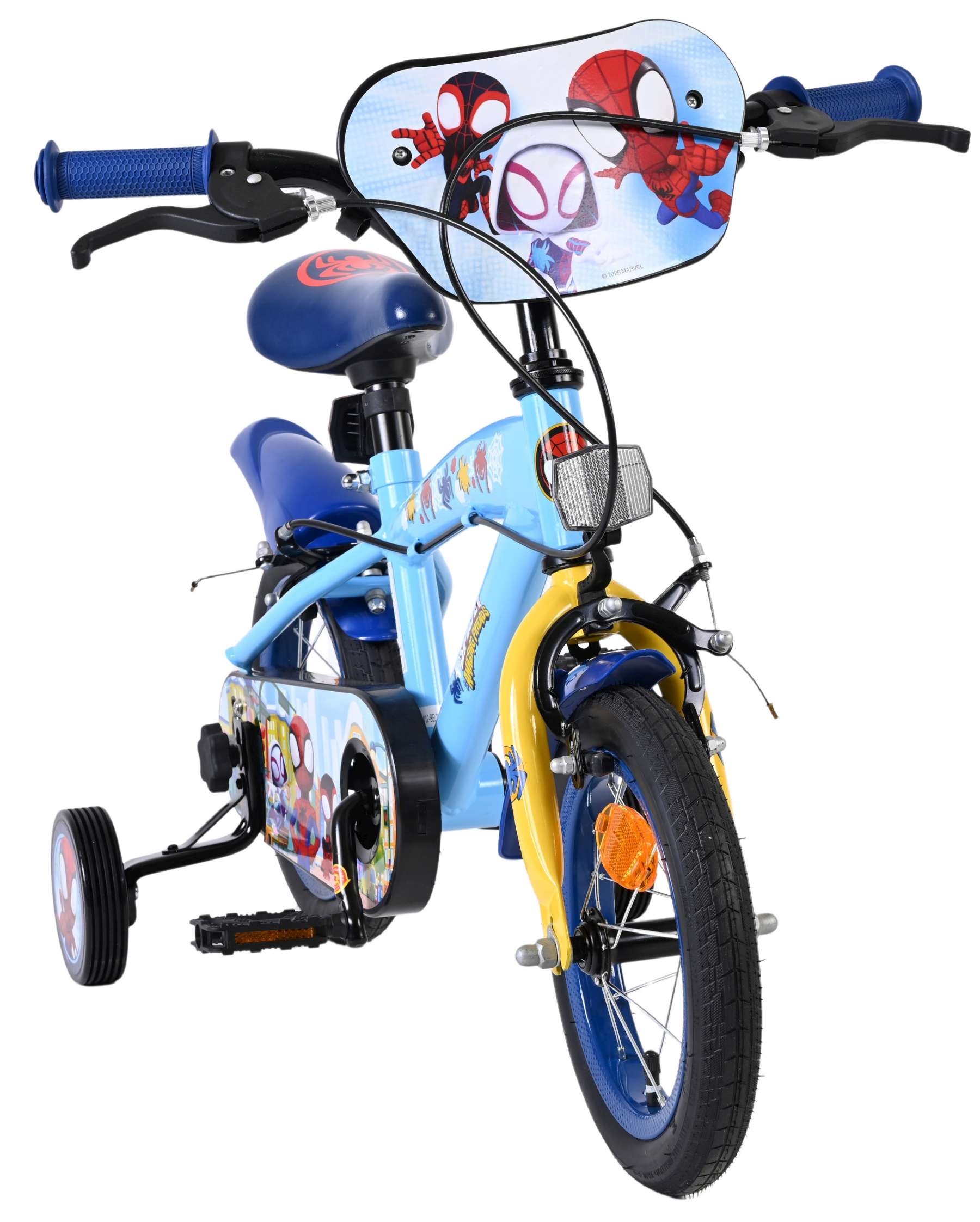 Spidey Kinderfiets - Jongens - 12 inch - Blauw - Twee handremmen 5 Spidey Kinderfiets - Jongens - 12 inch - Blauw - Twee handremmen - Afbeelding 5