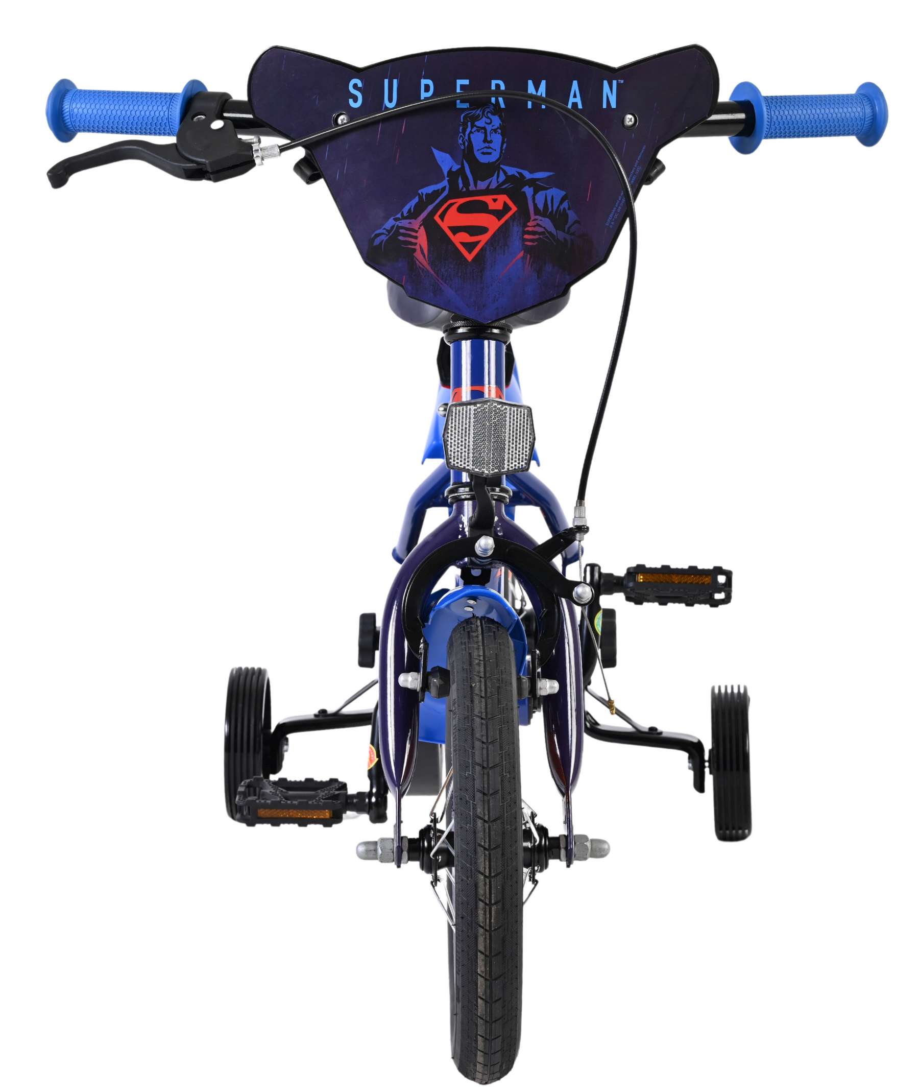 Superman Kinderfiets - Jongens - 12 inch - Blauw 6 Superman Kinderfiets - Jongens - 12 inch - Blauw - Afbeelding 6