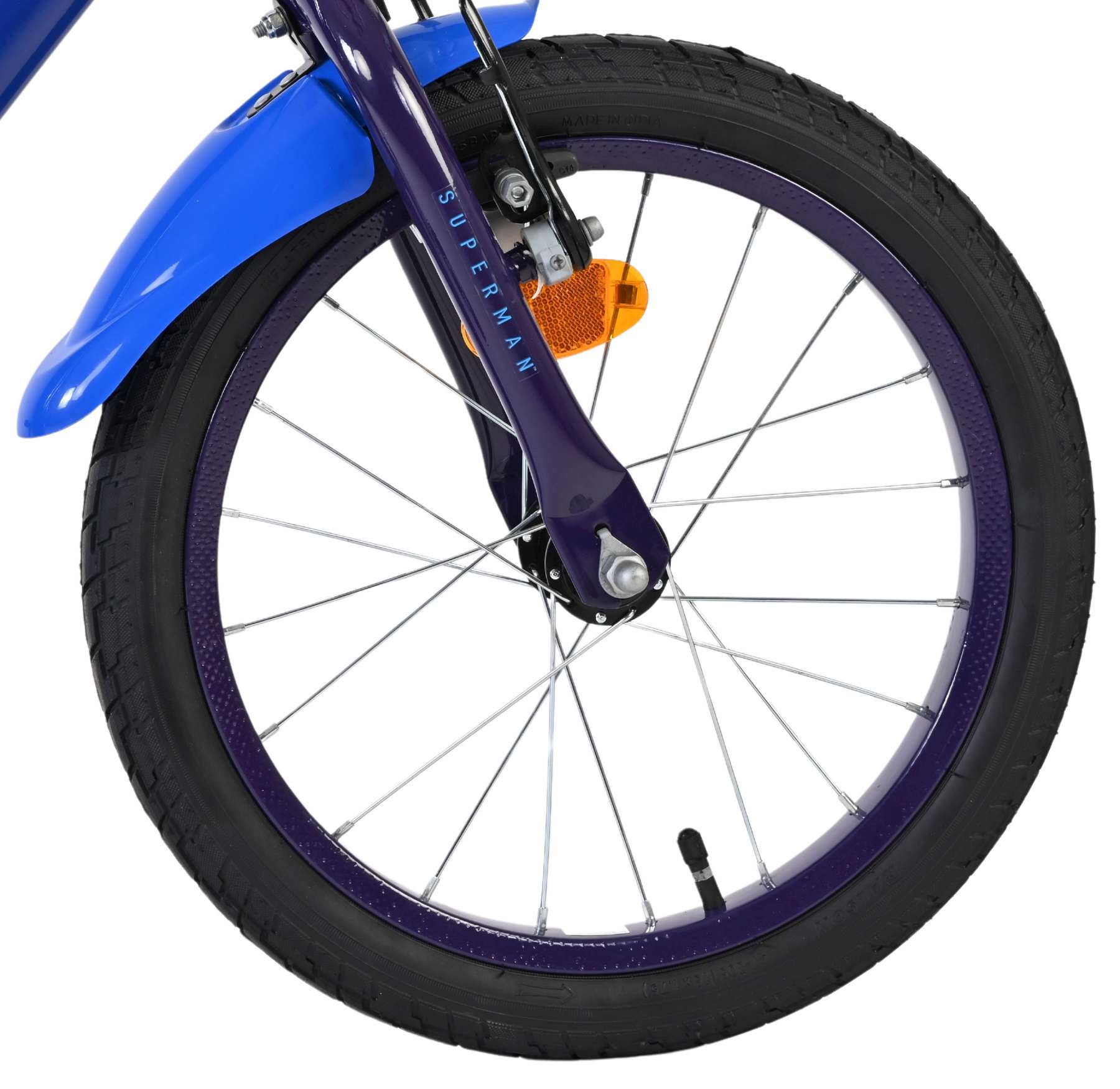 Superman Kinderfiets - Jongens - 16 inch - Blauw 3 Superman Kinderfiets - Jongens - 16 inch - Blauw - Afbeelding 3