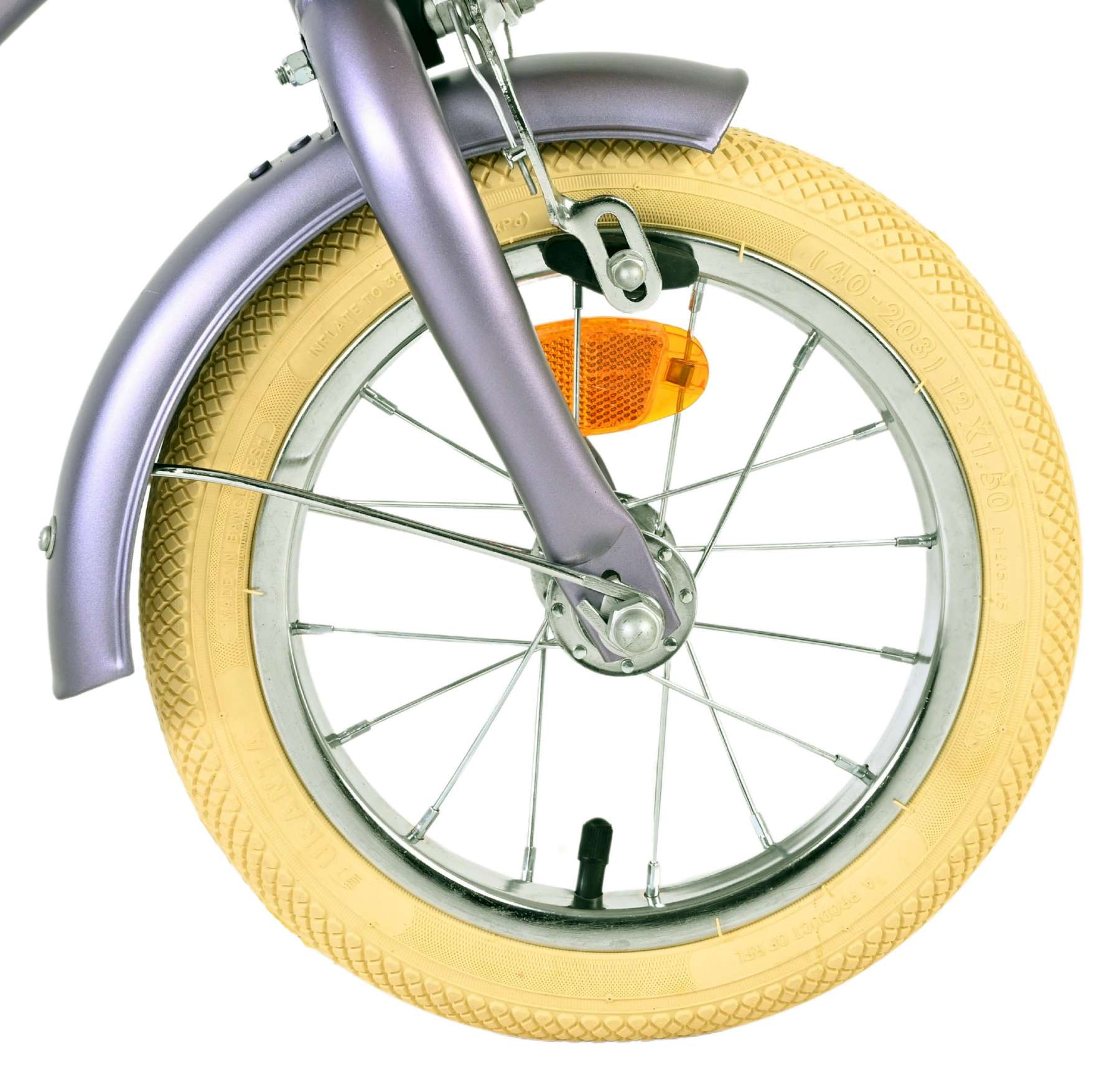 Volare Blossom Kinderfiets - Meisjes - 12 inch - Paars - Twee handremmen 3 Volare Blossom Kinderfiets - Meisjes - 12 inch - Paars - Twee handremmen - Afbeelding 3