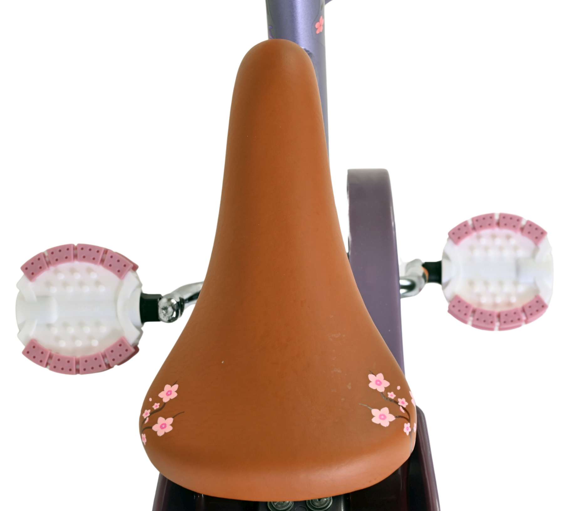 Volare Blossom Kinderfiets - Meisjes - 12 inch - Paars 4 Volare Blossom Kinderfiets - Meisjes - 12 inch - Paars - Afbeelding 4