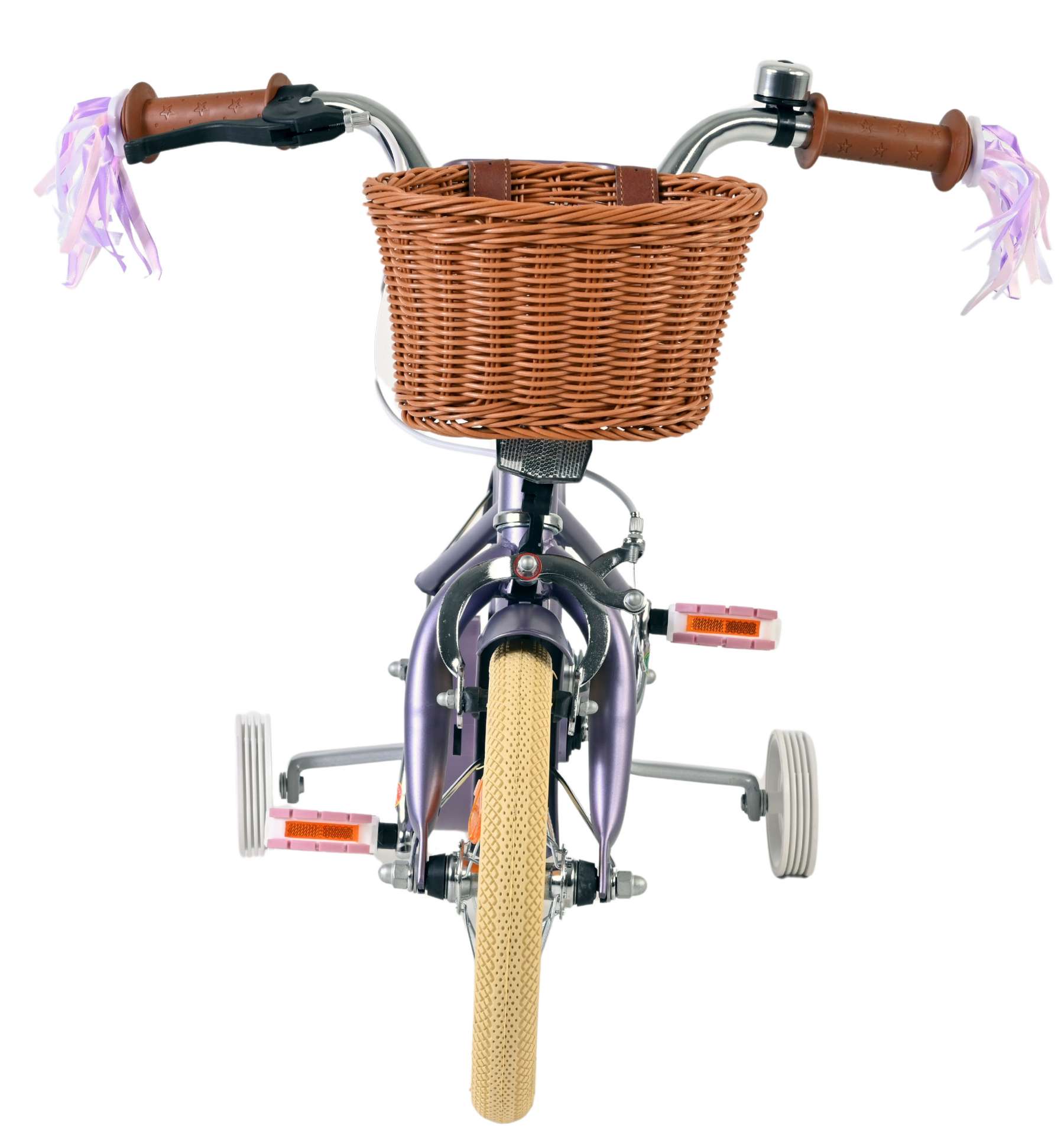 Volare Blossom Kinderfiets - Meisjes - 12 inch - Paars 6 Volare Blossom Kinderfiets - Meisjes - 12 inch - Paars - Afbeelding 6
