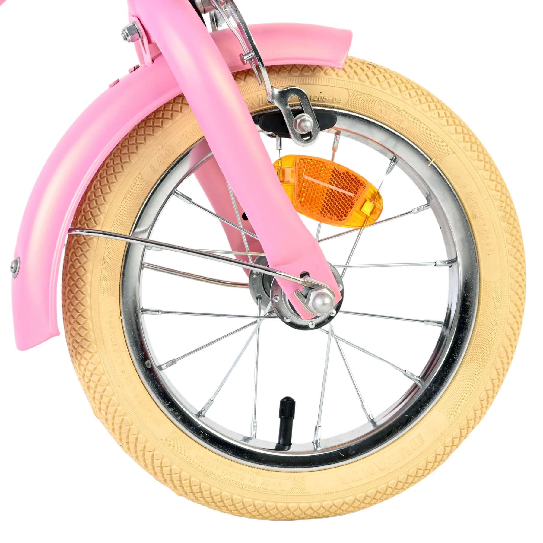 Volare Blossom Kinderfiets - Meisjes - 12 inch - Roze - Twee handremmen 3 Volare Blossom Kinderfiets - Meisjes - 12 inch - Roze - Twee handremmen - Afbeelding 3