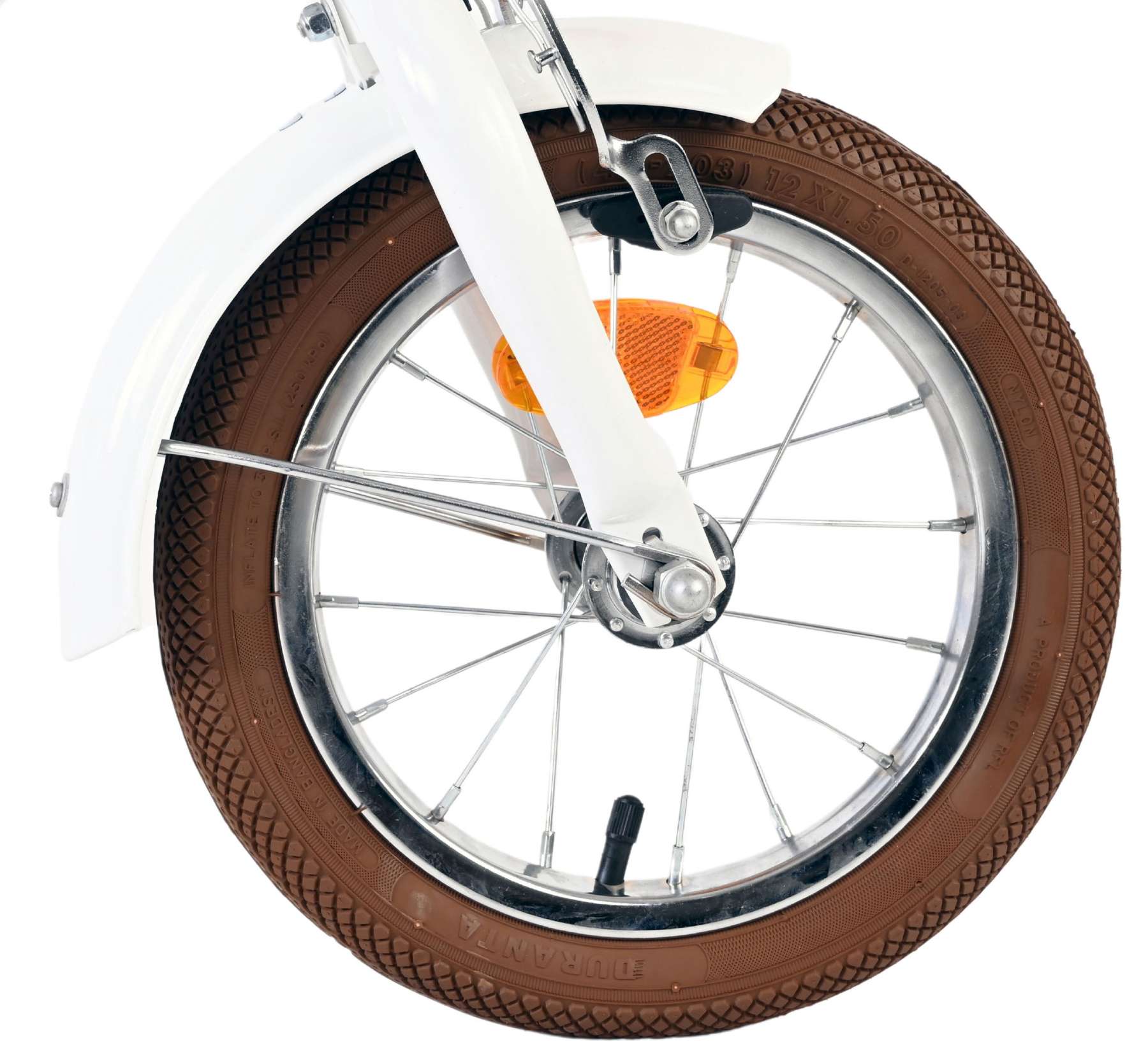 Volare Blossom Kinderfiets - Meisjes - 12 inch - Wit 3 Volare Blossom Kinderfiets - Meisjes - 12 inch - Wit - Afbeelding 3