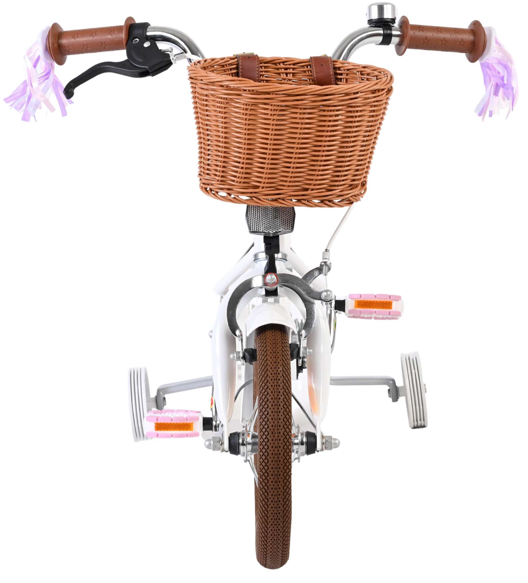 Volare Blossom Kinderfiets - Meisjes - 12 inch - Wit 6 Volare Blossom Kinderfiets - Meisjes - 12 inch - Wit - Afbeelding 6