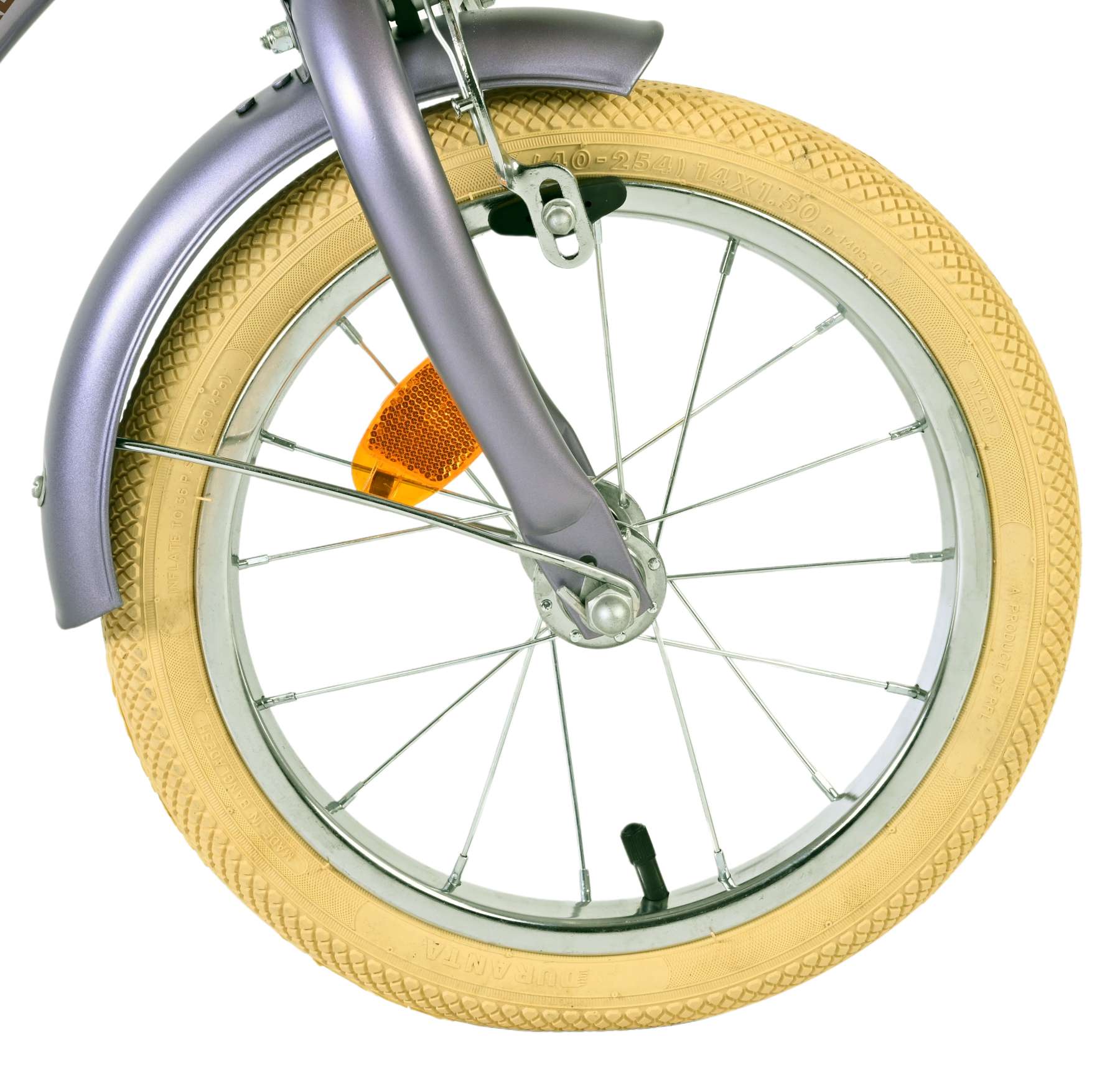 Volare Blossom Kinderfiets - Meisjes - 14 inch - Paars 3 Volare Blossom Kinderfiets - Meisjes - 14 inch - Paars - Afbeelding 3