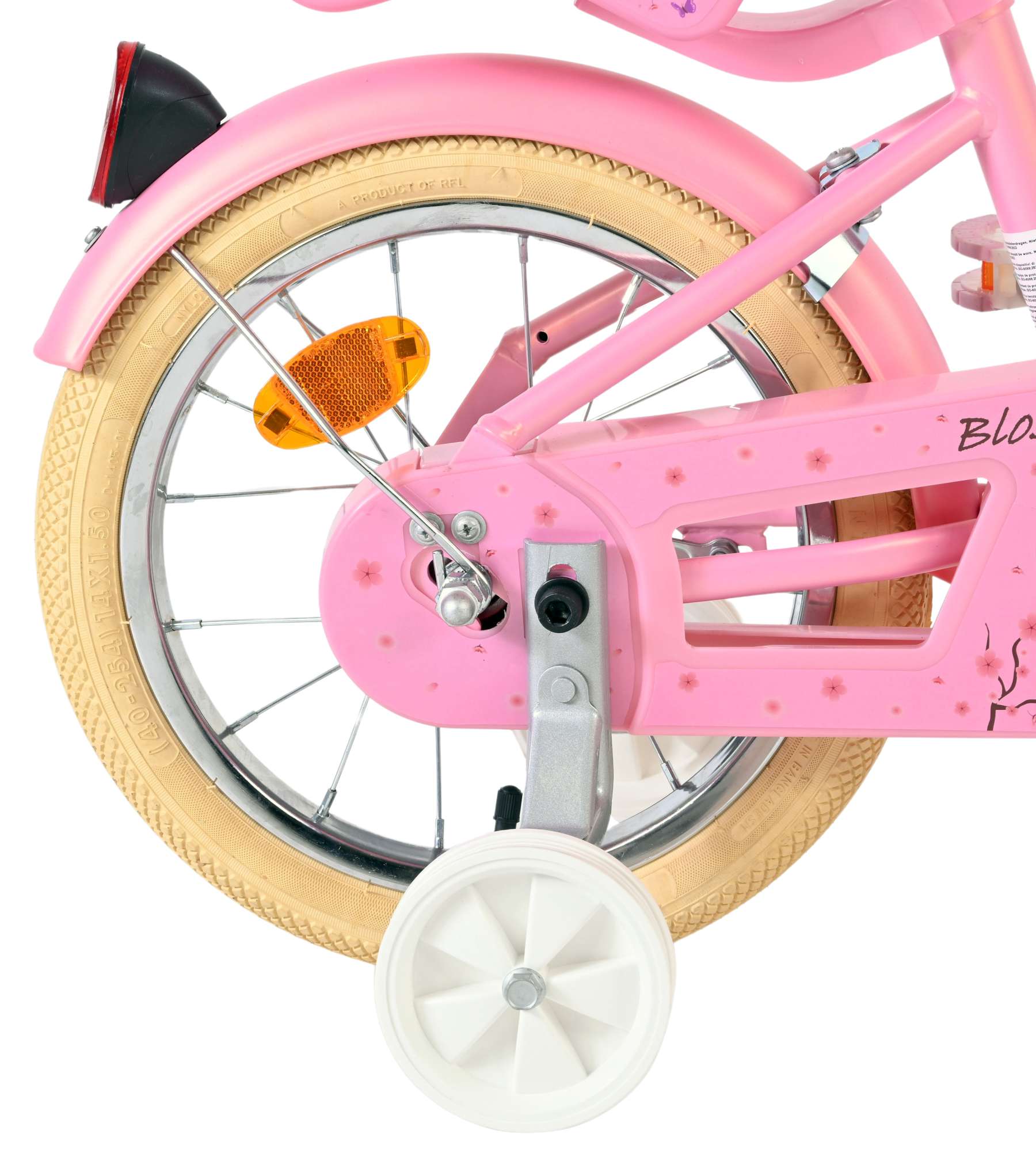 Volare Blossom Kinderfiets - Meisjes - 14 inch - Roze 2 Volare Blossom Kinderfiets - Meisjes - 14 inch - Roze - Afbeelding 2