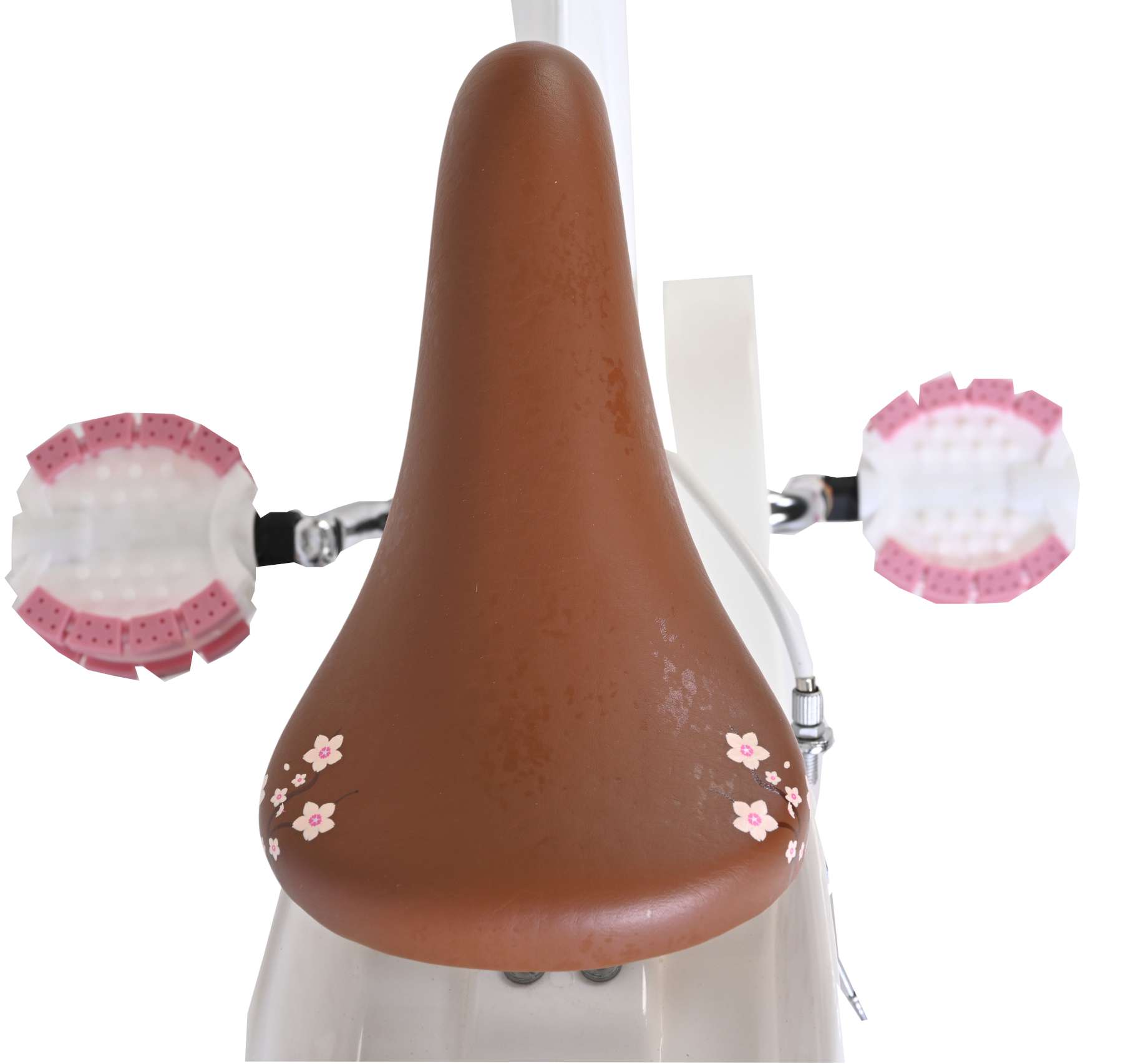 Volare Blossom Kinderfiets - Meisjes - 14 inch - Wit - Twee Handremmen 4 Volare Blossom Kinderfiets - Meisjes - 14 inch - Wit - Twee Handremmen - Afbeelding 4