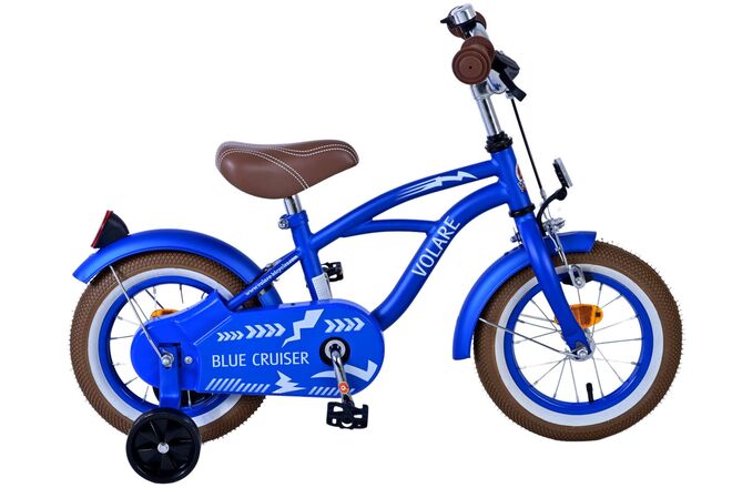 Volare Blue Cruiser Kinderfiets - Jongens - 12 inch - Blauw - 85% afgemonteerd 1 Volare Blue Cruiser Kinderfiets - Jongens - 12 inch - Blauw - 85% afgemonteerd