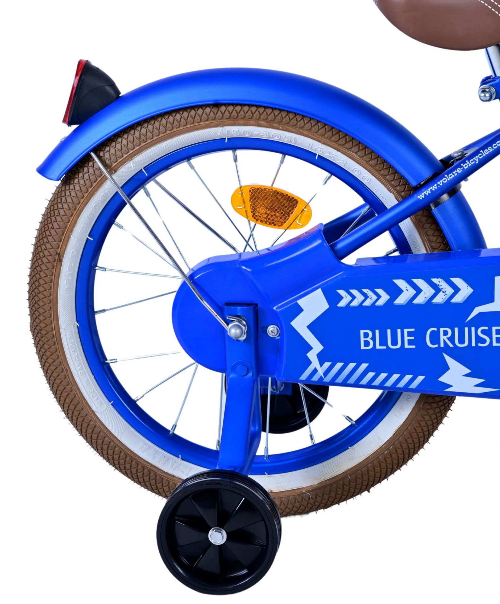 Volare Blue Cruiser Kinderfiets - Jongens - 16 inch - Blauw 3 Volare Blue Cruiser Kinderfiets - Jongens - 16 inch - Blauw - Afbeelding 3