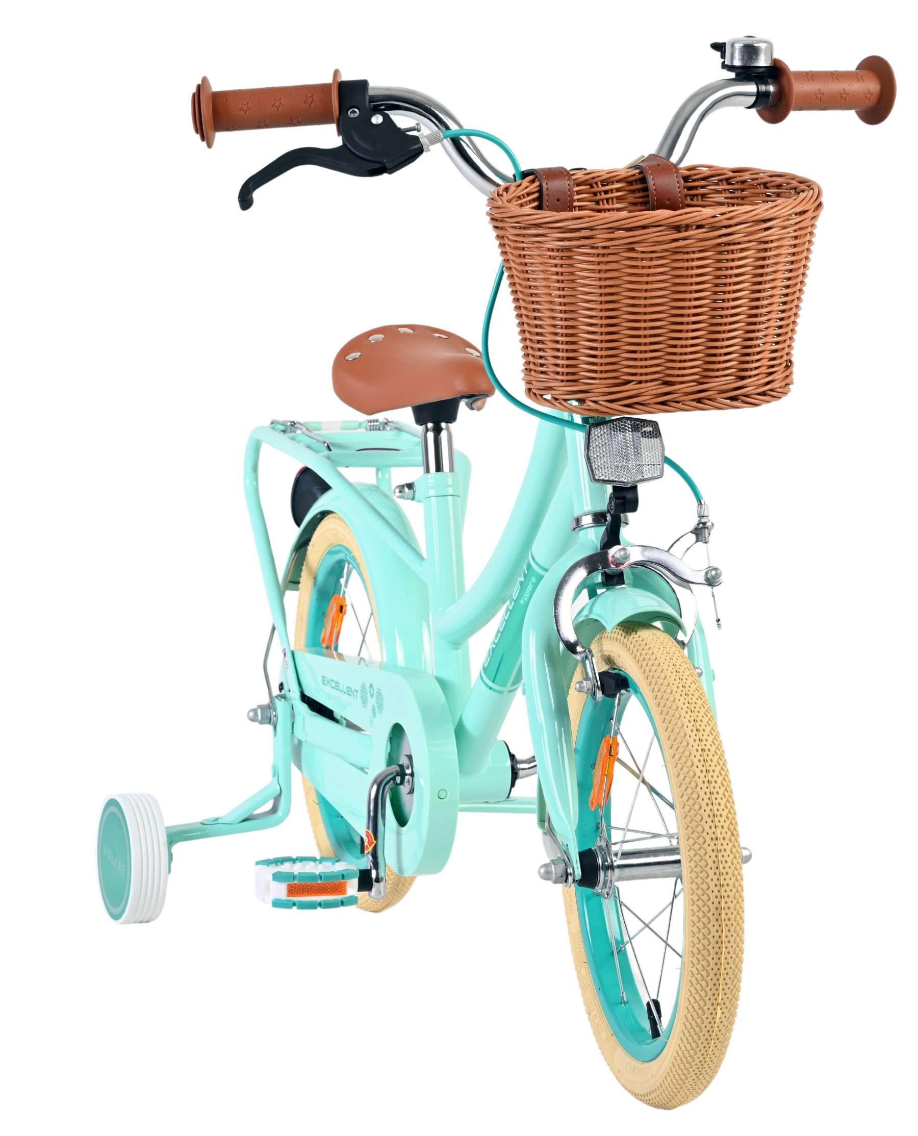 Volare Excellent Kinderfiets - Meisjes - 14 inch - Groen 5 Volare Excellent Kinderfiets - Meisjes - 14 inch - Groen - Afbeelding 5