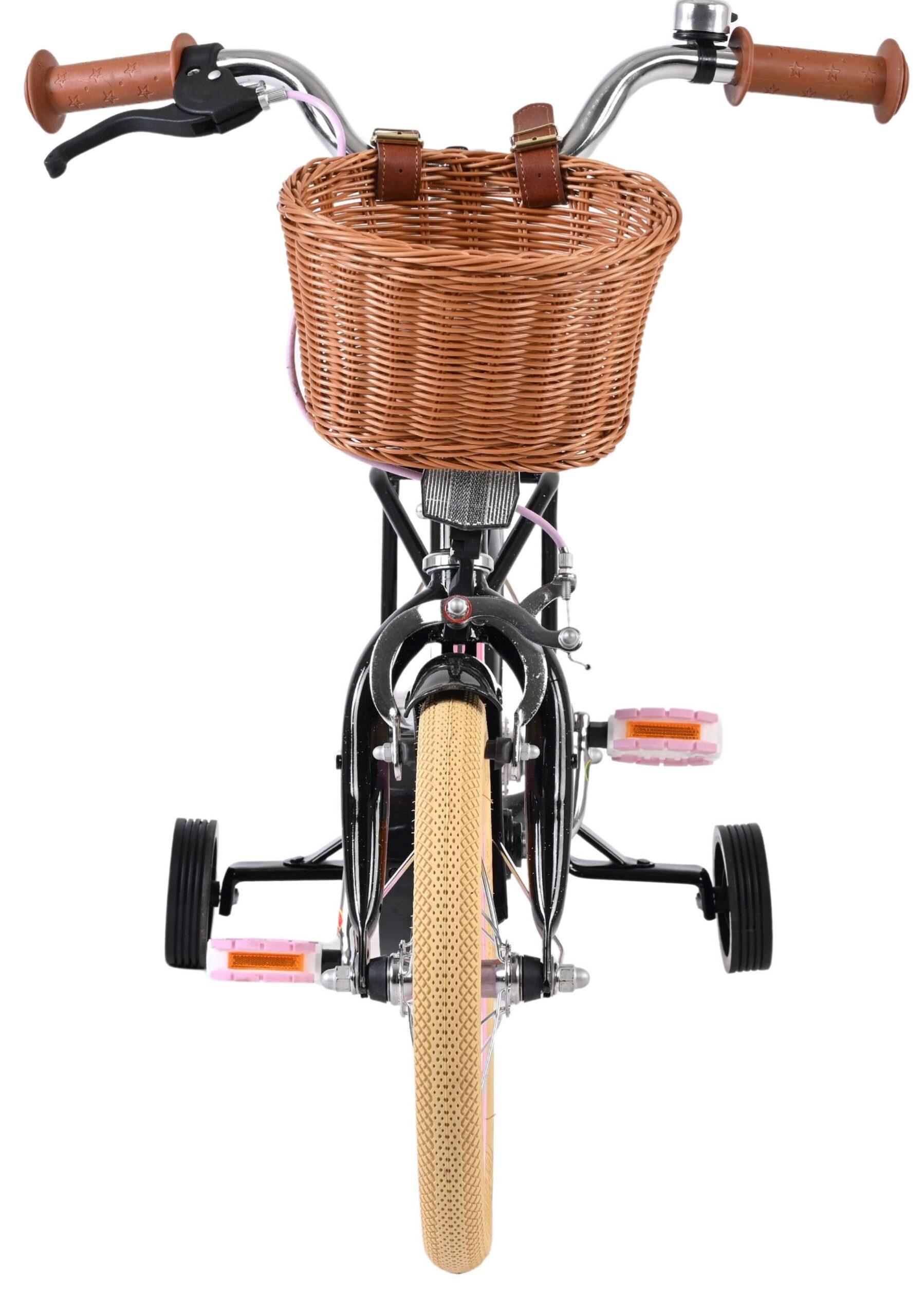 Volare Excellent Kinderfiets - Meisjes - 14 inch - Zwart 6 Volare Excellent Kinderfiets - Meisjes - 14 inch - Zwart - Afbeelding 6
