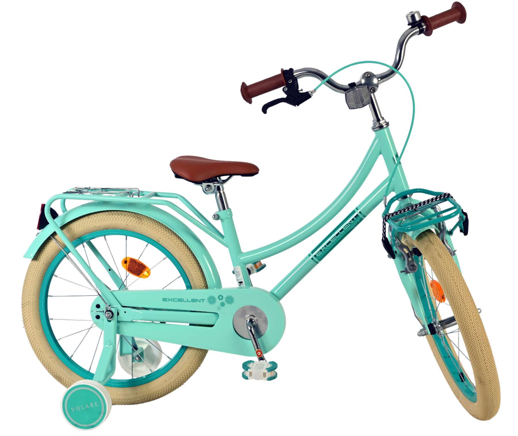 Volare Excellent Kinderfiets - Meisjes - 18 inch - Groen 10 Volare Excellent Kinderfiets - Meisjes - 18 inch - Groen - Afbeelding 10