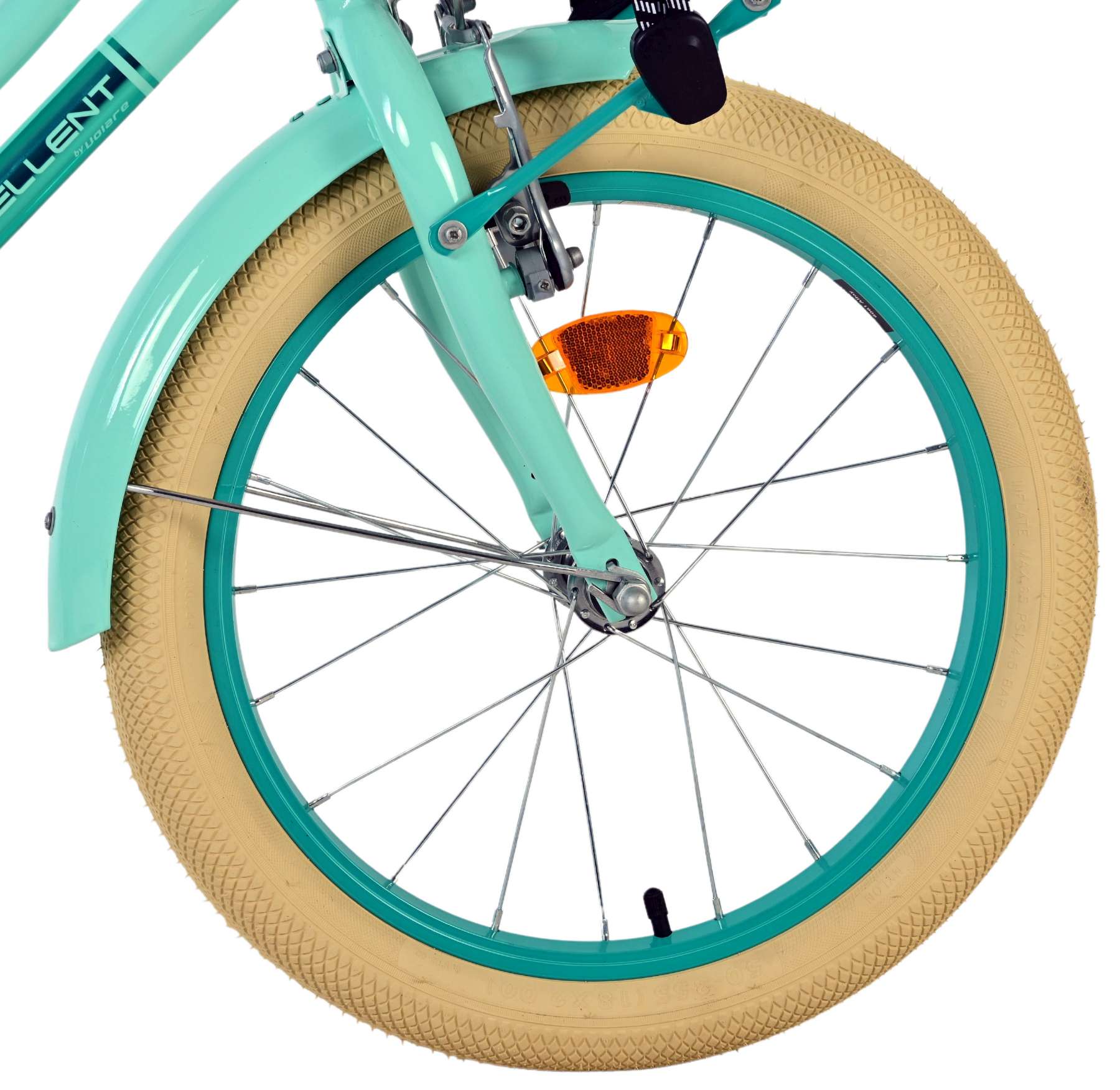Volare Excellent Kinderfiets - Meisjes - 18 inch - Groen 3 Volare Excellent Kinderfiets - Meisjes - 18 inch - Groen - Afbeelding 3