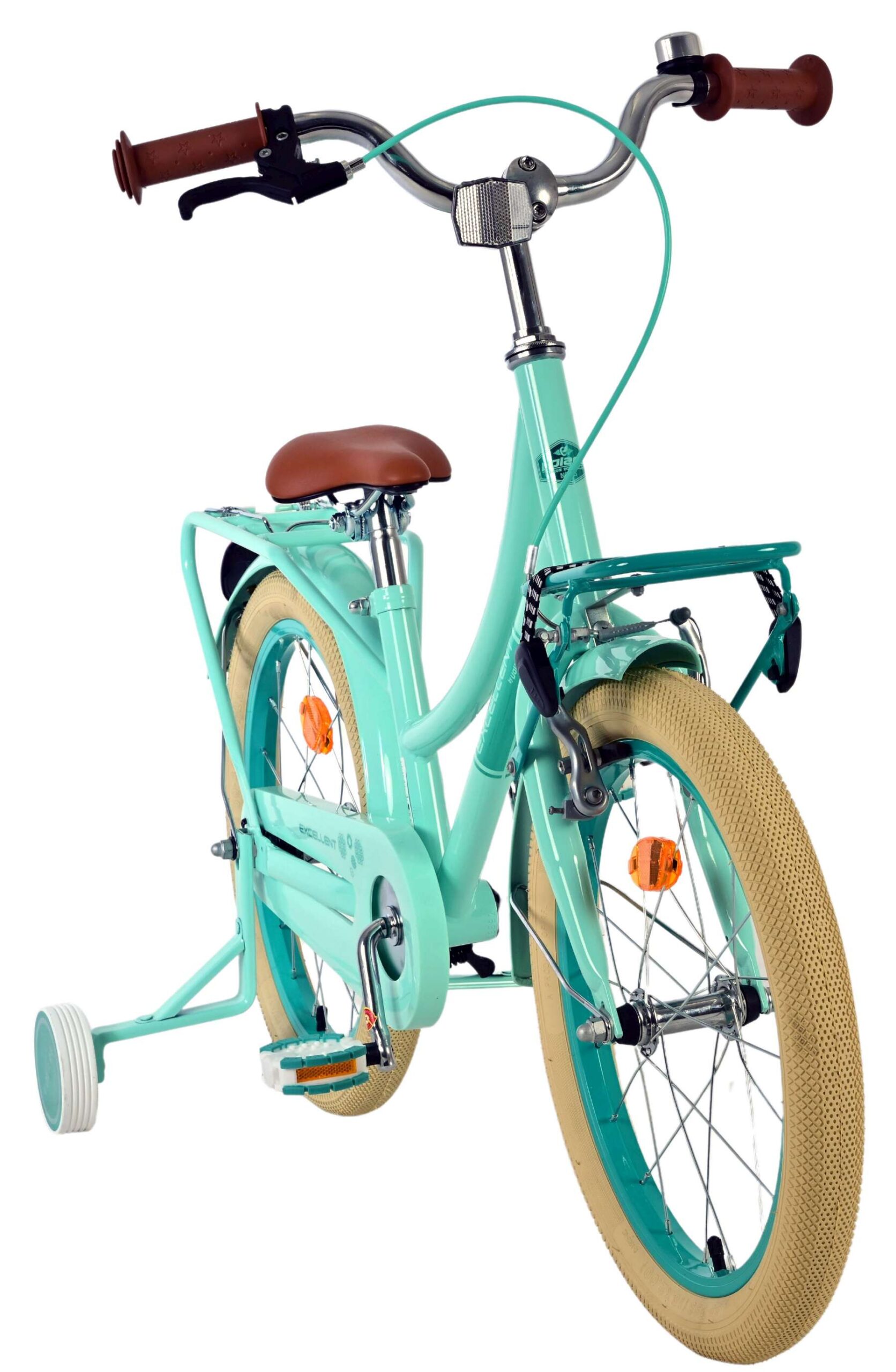 Volare Excellent Kinderfiets - Meisjes - 18 inch - Groen 5 Volare Excellent Kinderfiets - Meisjes - 18 inch - Groen - Afbeelding 5