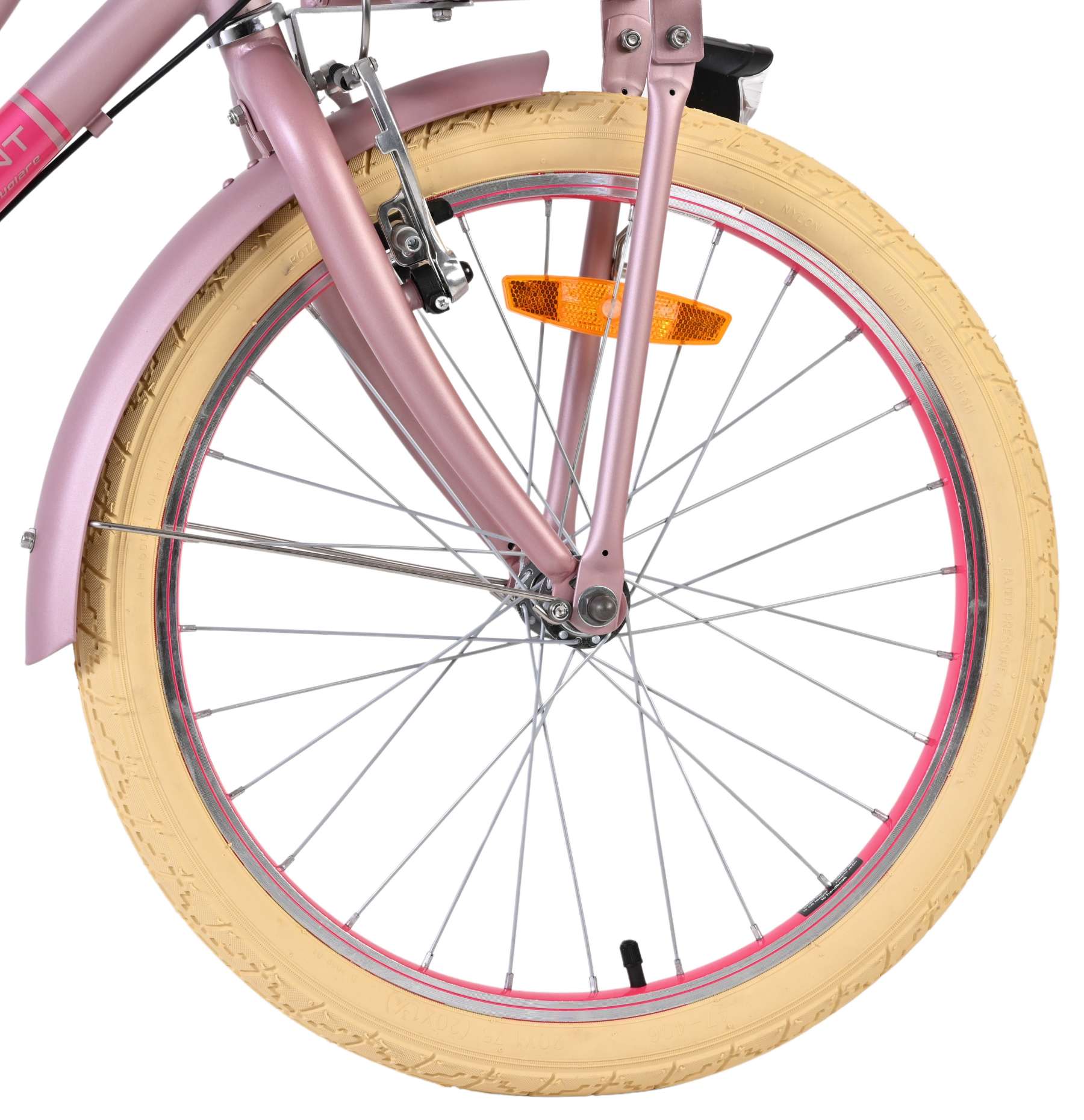 Volare Excellent Kinderfiets - Meisjes - 20 inch - Mat Roze - 3 versnellingen 3 Volare Excellent Kinderfiets - Meisjes - 20 inch - Mat Roze - 3 versnellingen - Afbeelding 3