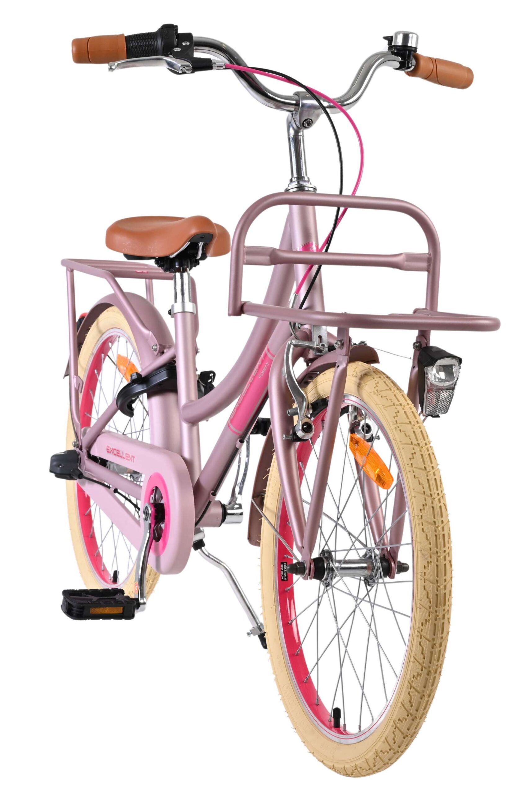 Volare Excellent Kinderfiets - Meisjes - 20 inch - Mat Roze - 3 versnellingen 6 Volare Excellent Kinderfiets - Meisjes - 20 inch - Mat Roze - 3 versnellingen - Afbeelding 6