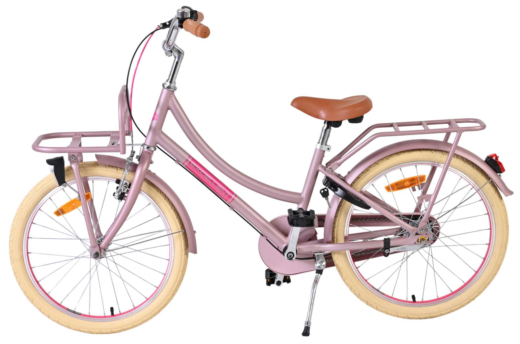Volare Excellent Kinderfiets - Meisjes - 20 inch - Mat Roze - 3 versnellingen 8 Volare Excellent Kinderfiets - Meisjes - 20 inch - Mat Roze - 3 versnellingen - Afbeelding 8