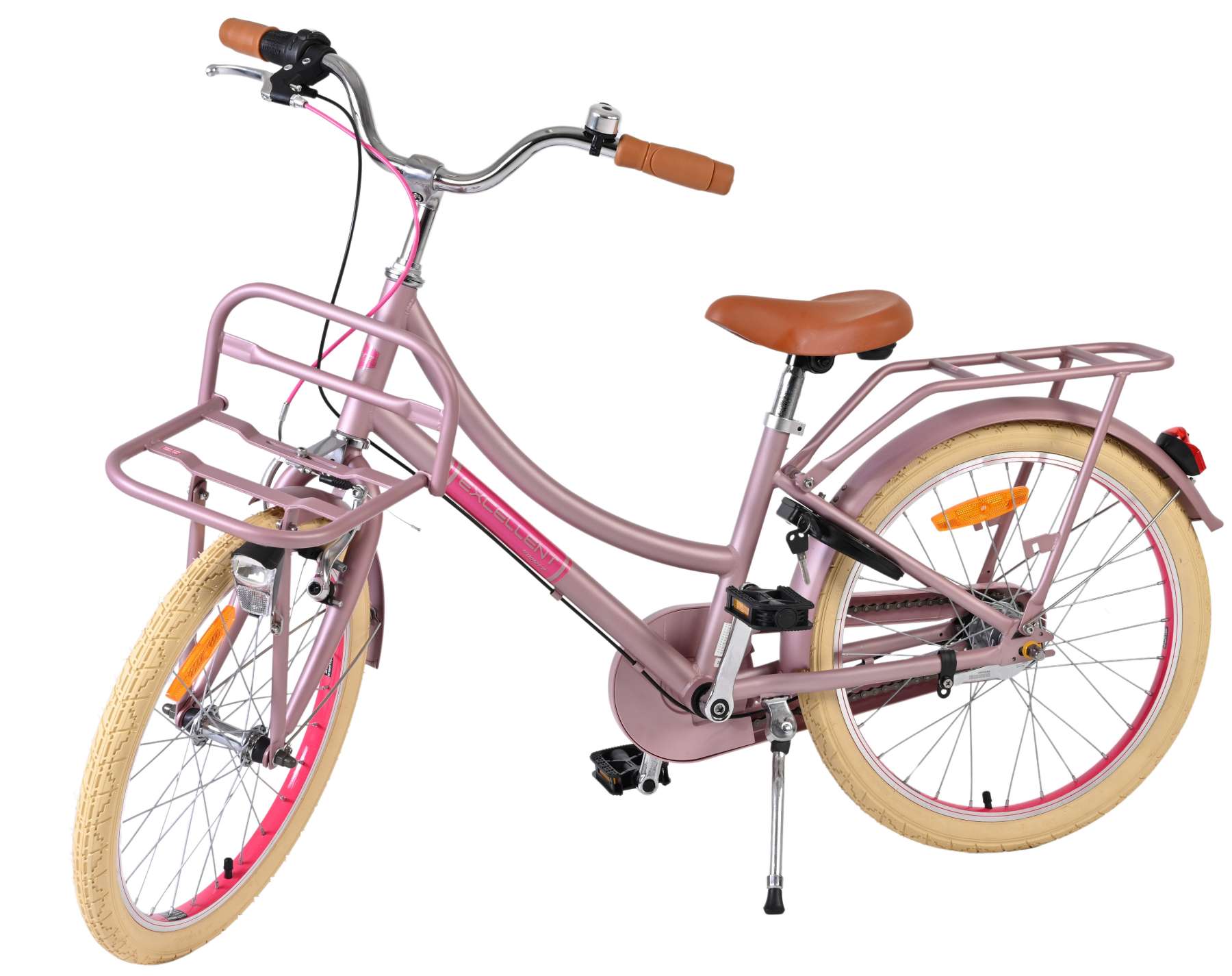 Volare Excellent Kinderfiets - Meisjes - 20 inch - Mat Roze - 3 versnellingen 9 Volare Excellent Kinderfiets - Meisjes - 20 inch - Mat Roze - 3 versnellingen - Afbeelding 9