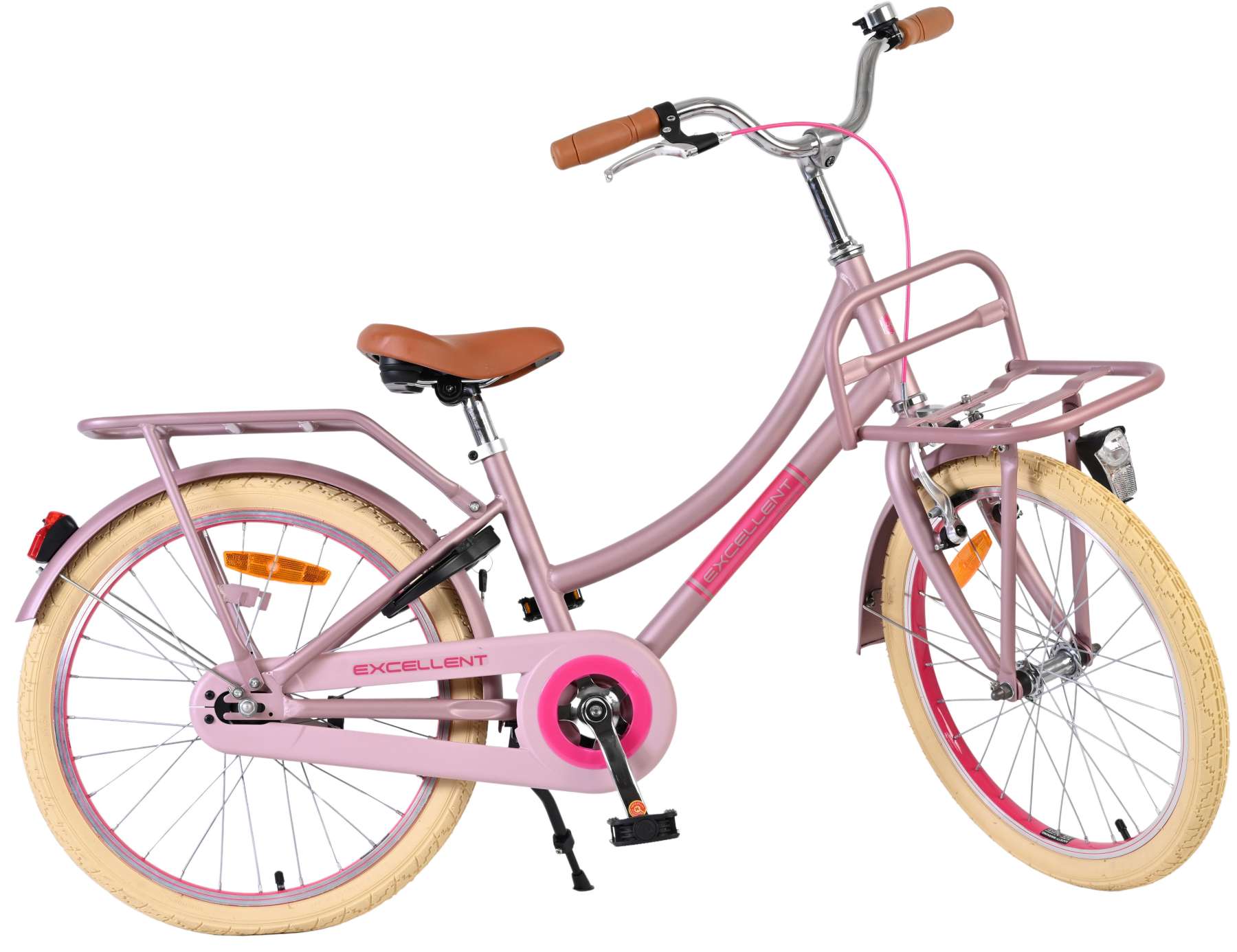 Volare Excellent Kinderfiets - Meisjes - 20 inch - Mat Roze 10 Volare Excellent Kinderfiets - Meisjes - 20 inch - Mat Roze - Afbeelding 10