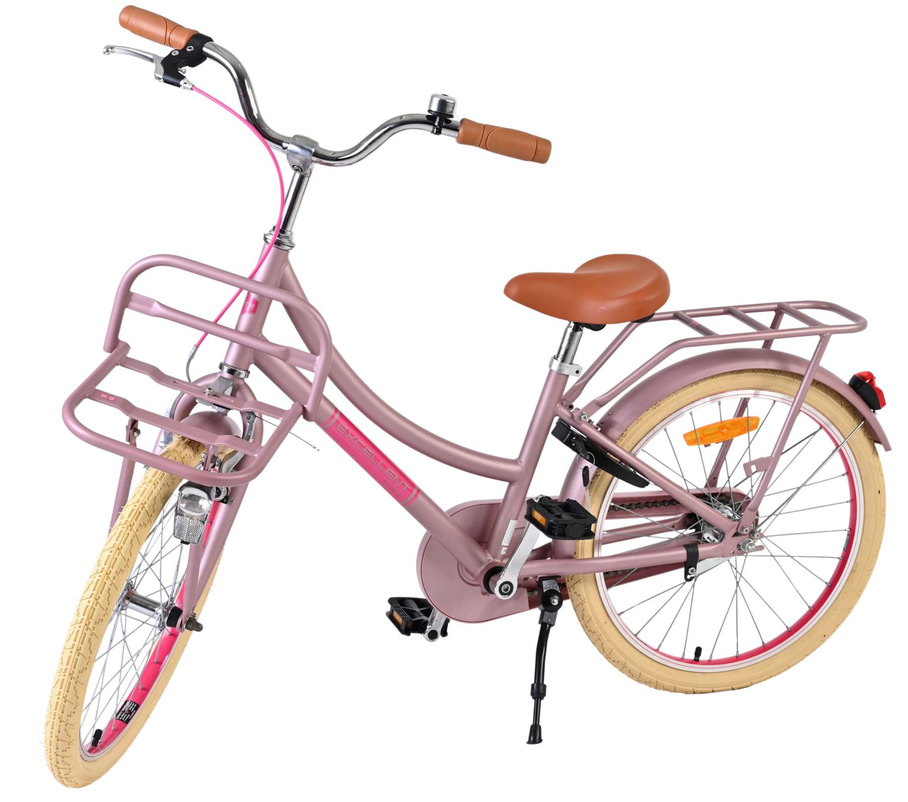 Volare Excellent Kinderfiets - Meisjes - 20 inch - Mat Roze 8 Volare Excellent Kinderfiets - Meisjes - 20 inch - Mat Roze - Afbeelding 8
