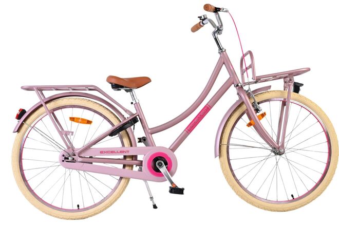 Volare Excellent Kinderfiets - Meisjes - 24 inch - Mat Roze 1 Volare Excellent Kinderfiets - Meisjes - 24 inch - Mat Roze