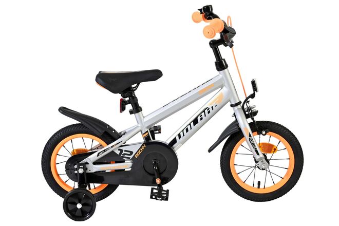 Volare Rocky Kinderfiets - Jongens - 12 inch - Grijs 1 Volare Rocky Kinderfiets - Jongens - 12 inch - Grijs