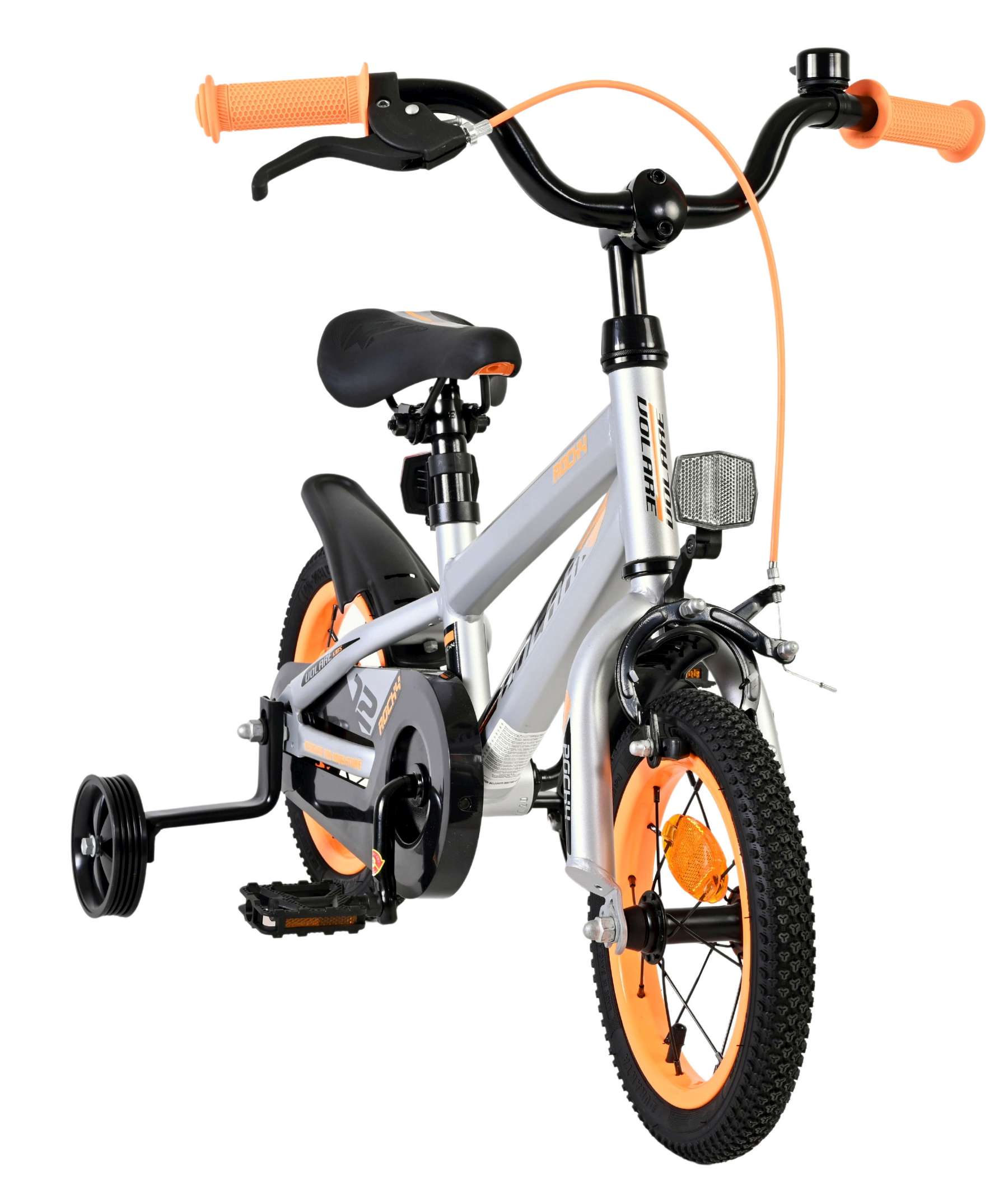 Volare Rocky Kinderfiets - Jongens - 12 inch - Grijs 5 Volare Rocky Kinderfiets - Jongens - 12 inch - Grijs - Afbeelding 5