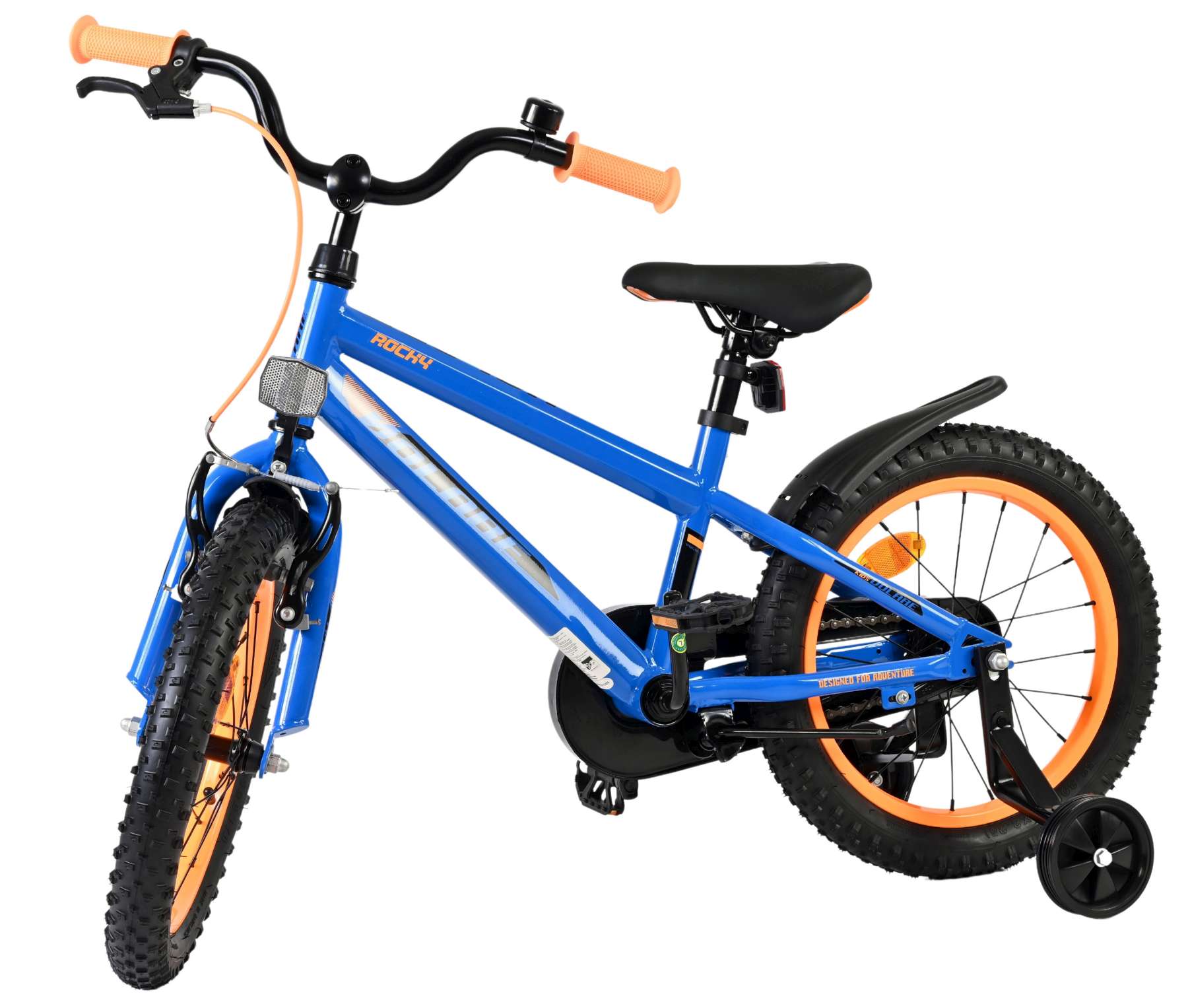 Volare Rocky Kinderfiets - Jongens - 16 inch - Blauw 8 Volare Rocky Kinderfiets - Jongens - 16 inch - Blauw - Afbeelding 8