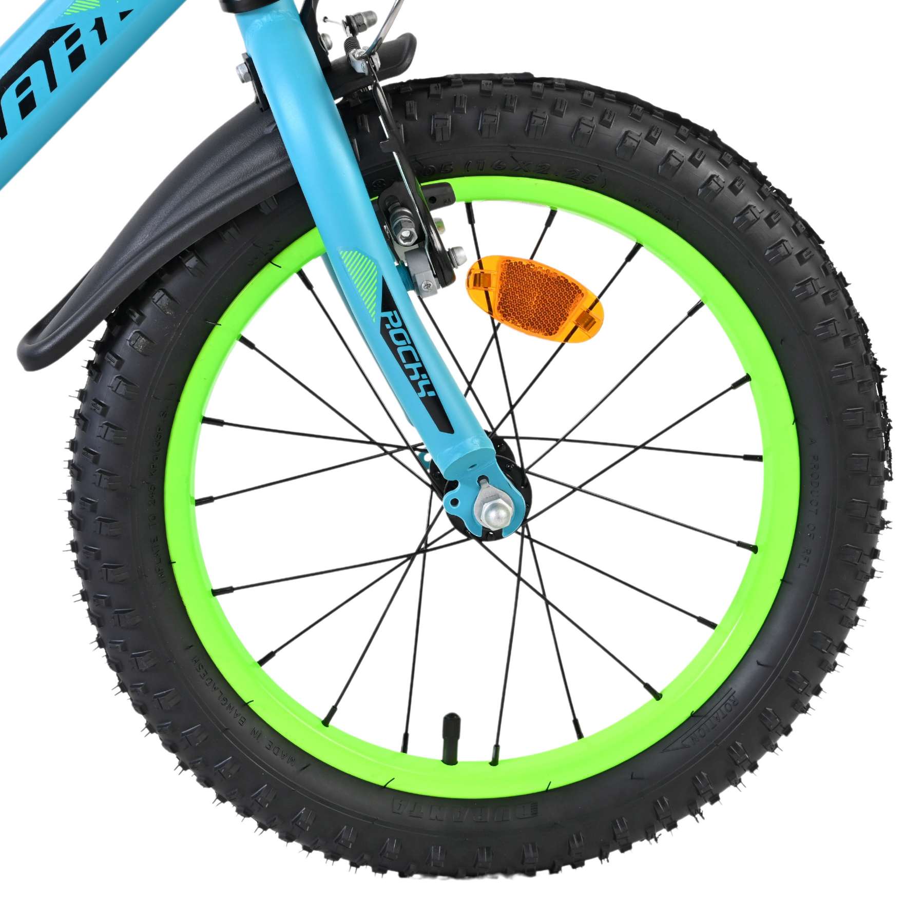 Volare Rocky Kinderfiets - Jongens - 16 inch - Groen 3 Volare Rocky Kinderfiets - Jongens - 16 inch - Groen - Afbeelding 3