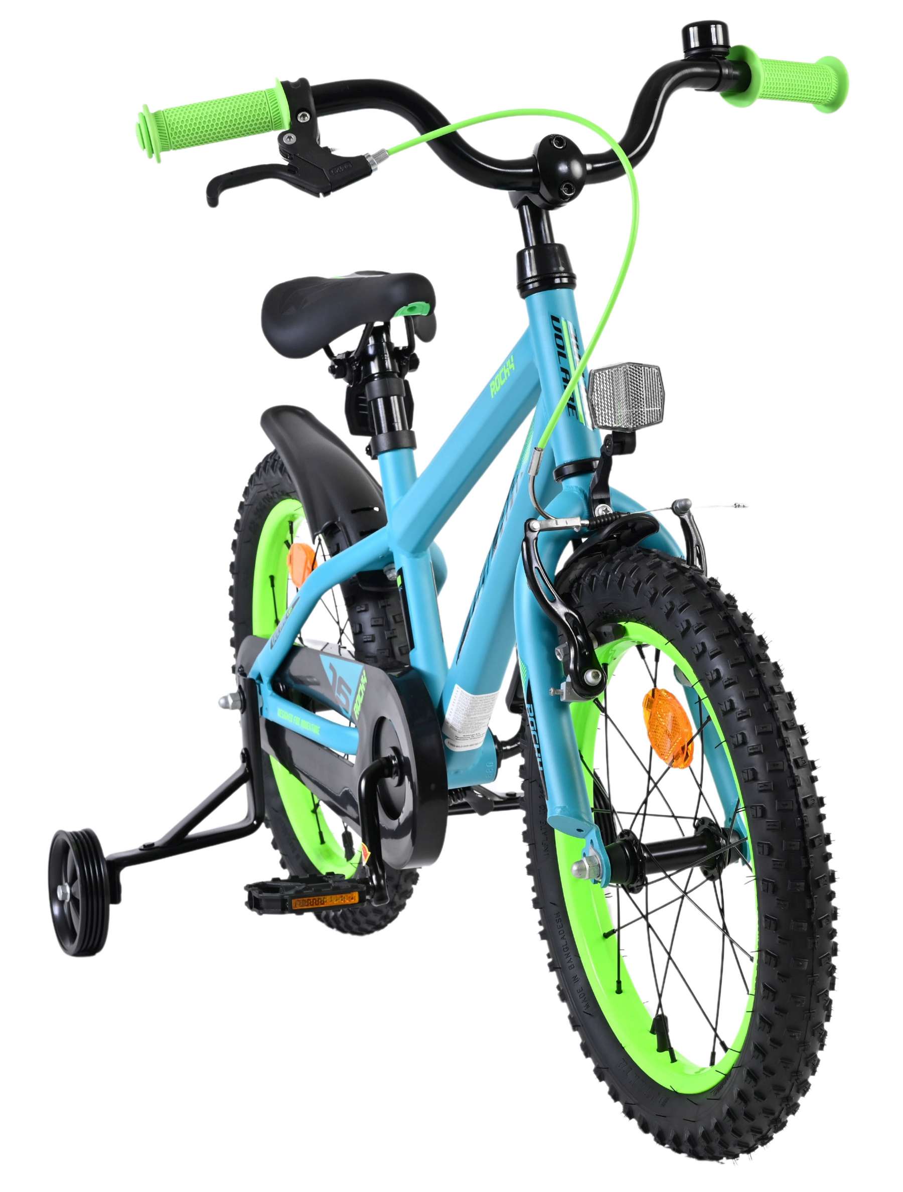 Volare Rocky Kinderfiets - Jongens - 16 inch - Groen 5 Volare Rocky Kinderfiets - Jongens - 16 inch - Groen - Afbeelding 5