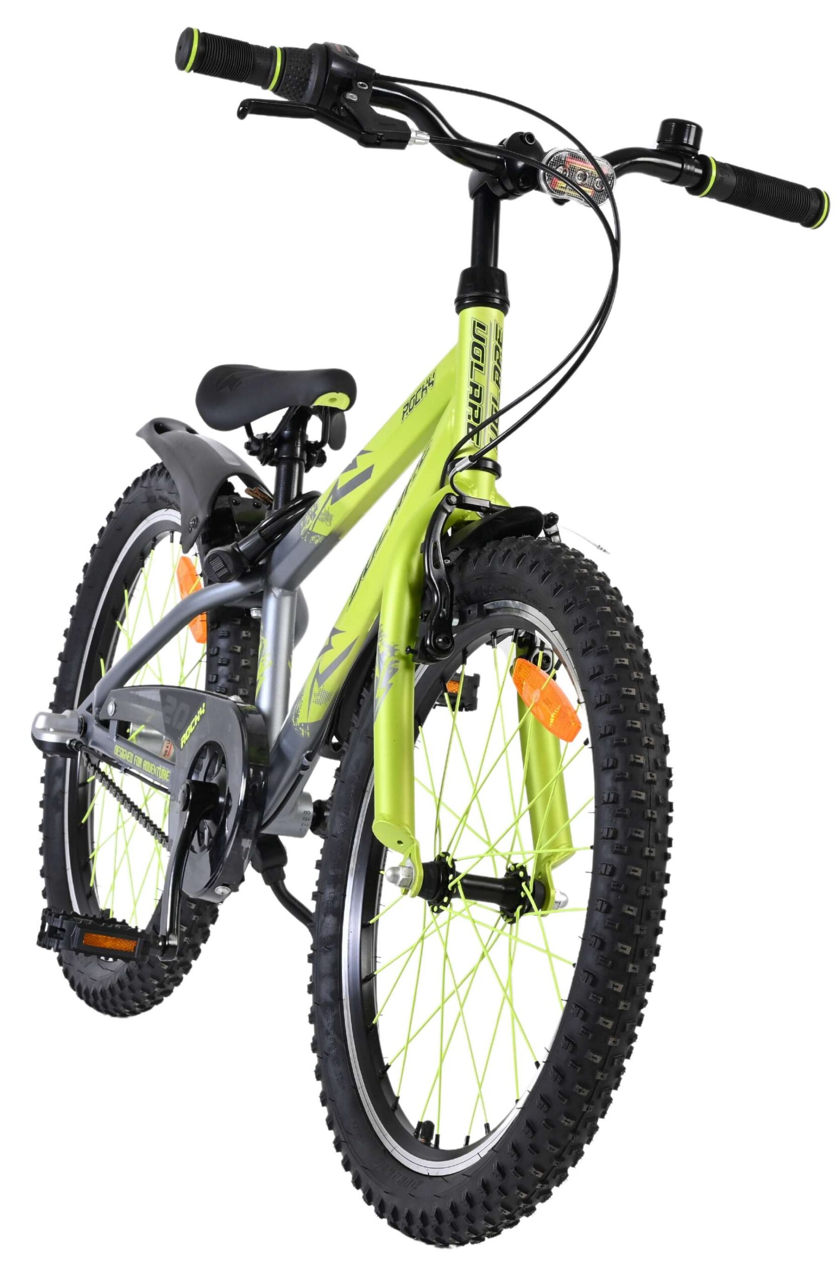 Volare Rocky Kinderfiets - 20 inch - 3 speed - Groen/Grijs 6 Volare Rocky Kinderfiets - 20 inch - 3 speed - Groen/Grijs - Afbeelding 6