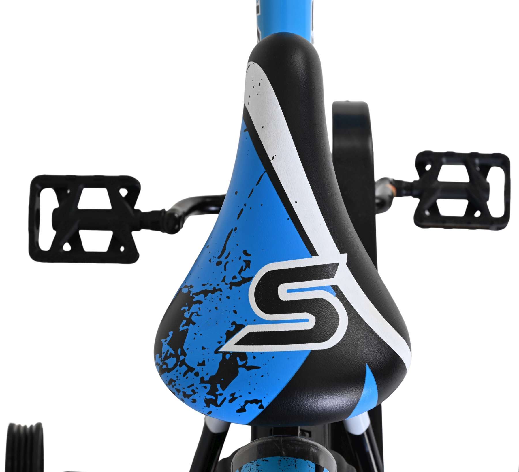 Volare Sportivo Kinderfiets - Jongens - 12 inch - Blauw Zwart 5 Volare Sportivo Kinderfiets - Jongens - 12 inch - Blauw Zwart - Afbeelding 5