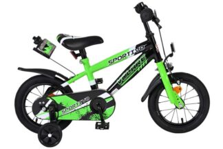 Volare Sportivo Kinderfiets - Jongens - 12 inch - Groen Zwart