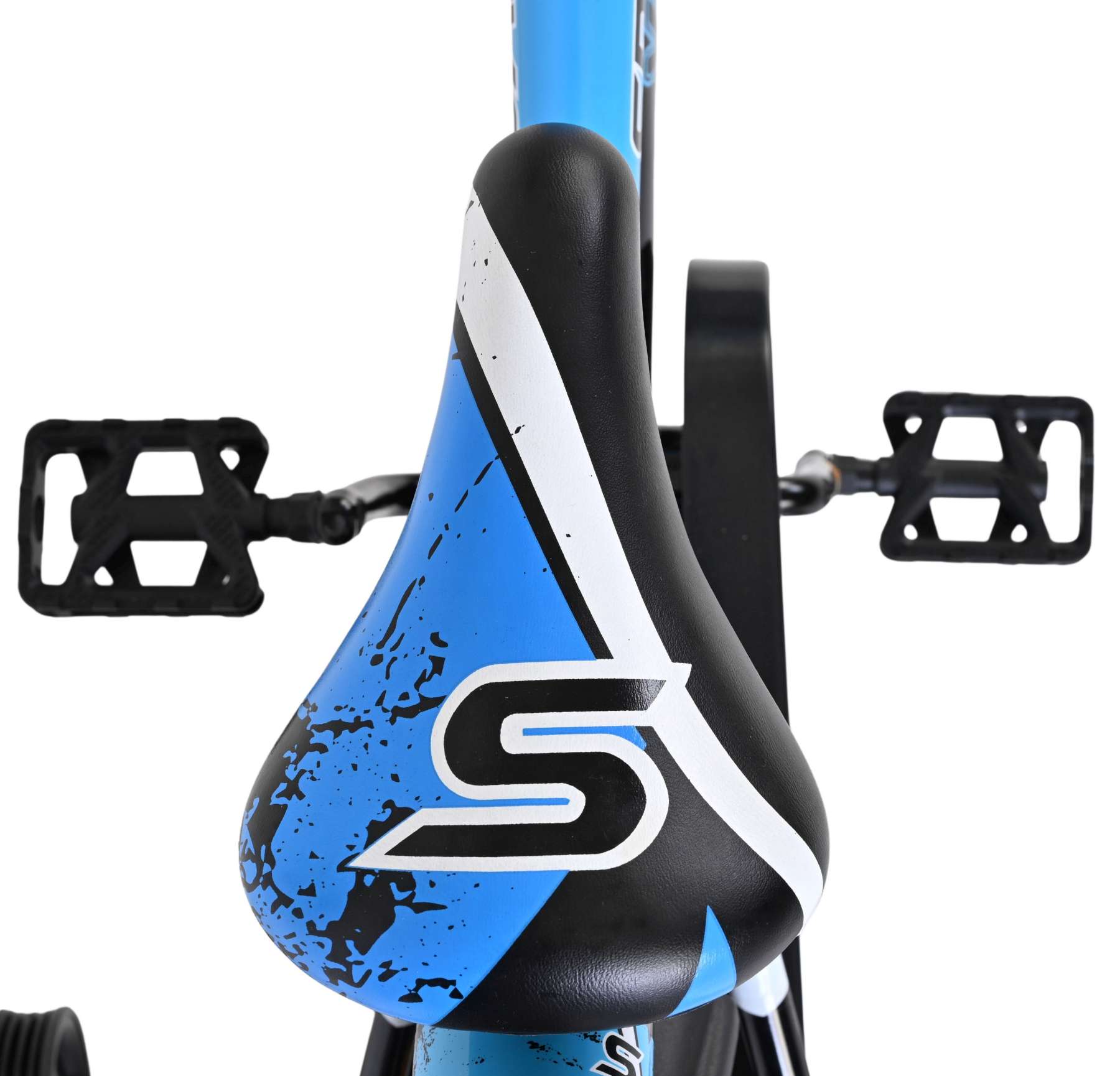 Volare Sportivo Kinderfiets - Jongens - 14 inch - Blauw Zwart 4 Volare Sportivo Kinderfiets - Jongens - 14 inch - Blauw Zwart - Afbeelding 4