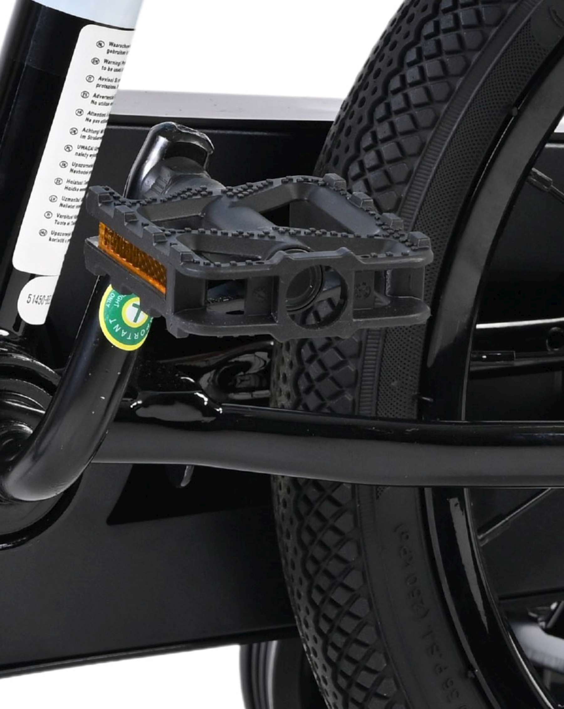 Volare Sportivo Kinderfiets - Jongens - 14 inch - Blauw Zwart 9 Volare Sportivo Kinderfiets - Jongens - 14 inch - Blauw Zwart - Afbeelding 9