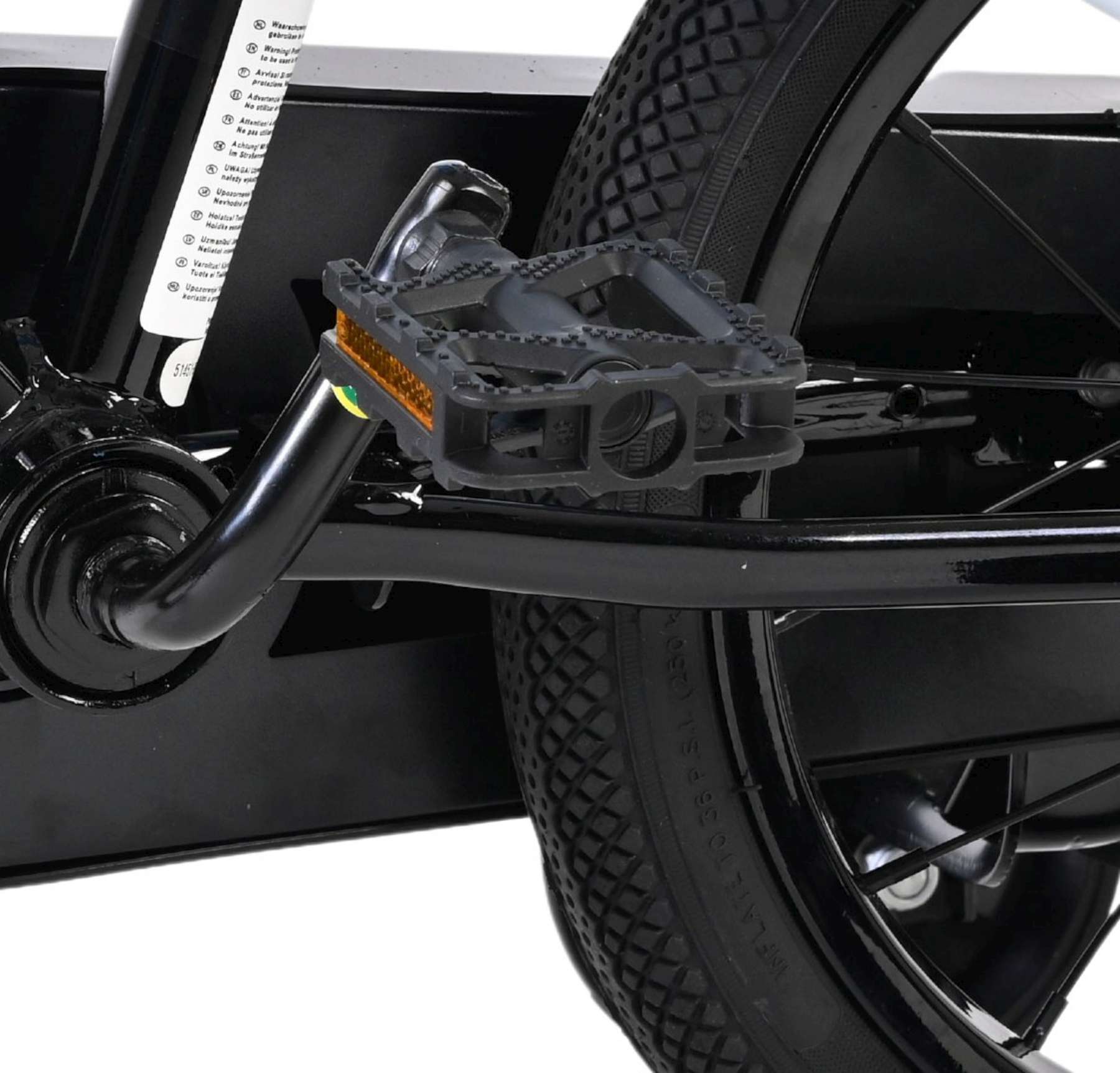 Volare Sportivo Kinderfiets - Jongens - 14 inch - Blauw Zwart - Twee Handremmen 9 Volare Sportivo Kinderfiets - Jongens - 14 inch - Blauw Zwart - Twee Handremmen - Afbeelding 9