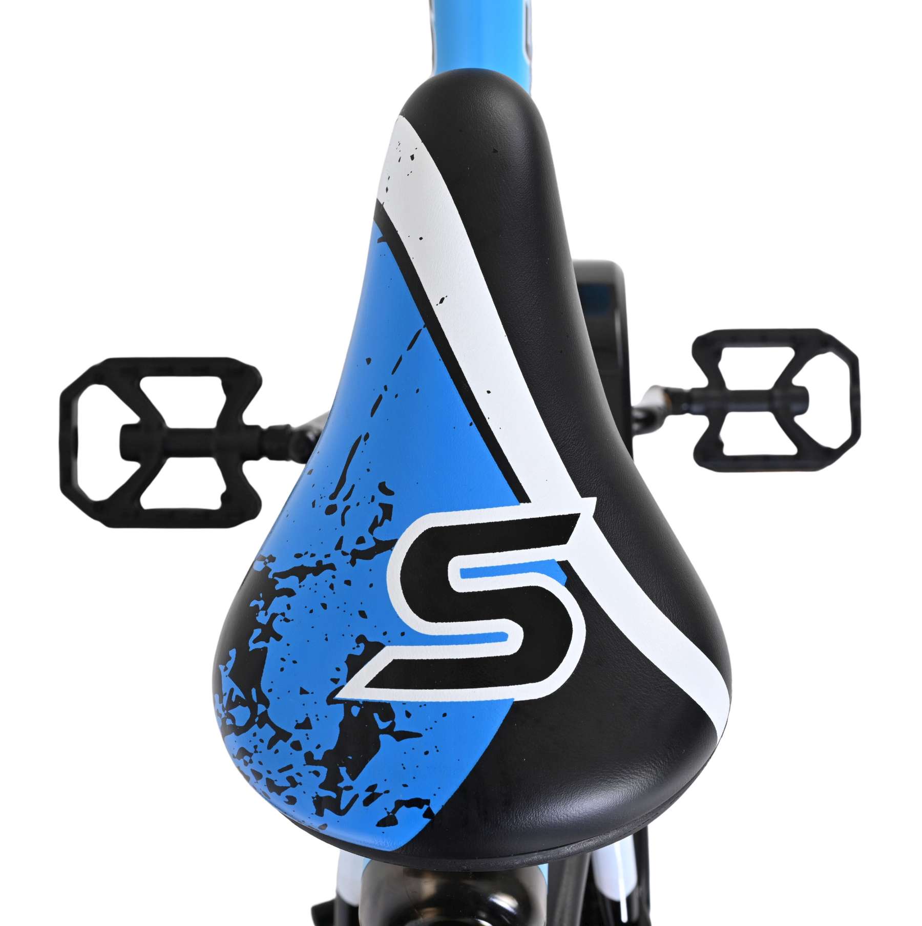 Volare Sportivo Kinderfiets - Jongens - 16 inch - Blauw Zwart 4 Volare Sportivo Kinderfiets - Jongens - 16 inch - Blauw Zwart - Afbeelding 4