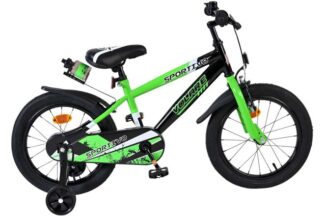 Volare Sportivo Kinderfiets - Jongens - 16 inch - Groen Zwart