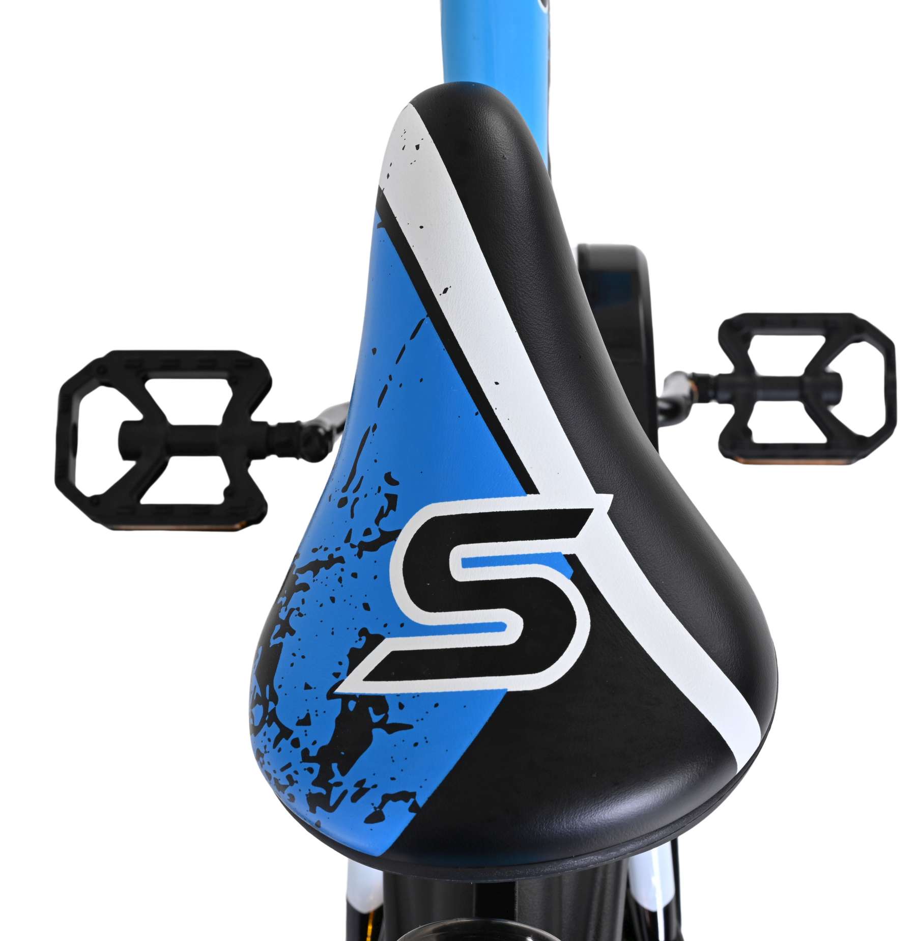 Volare Sportivo Kinderfiets - Jongens - 18 inch - Blauw Zwart 4 Volare Sportivo Kinderfiets - Jongens - 18 inch - Blauw Zwart - Afbeelding 4