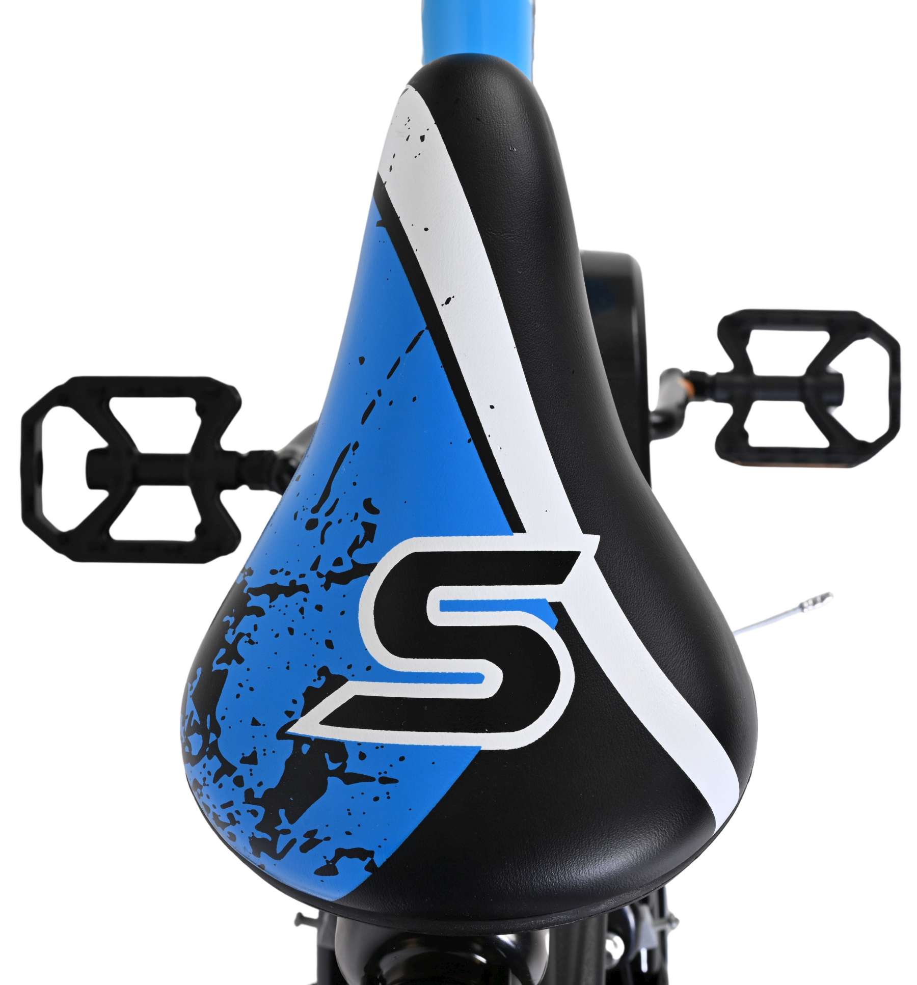 Volare Sportivo Kinderfiets - Jongens - 18 inch - Blauw Zwart - Twee Handremmen 4 Volare Sportivo Kinderfiets - Jongens - 18 inch - Blauw Zwart - Twee Handremmen - Afbeelding 4