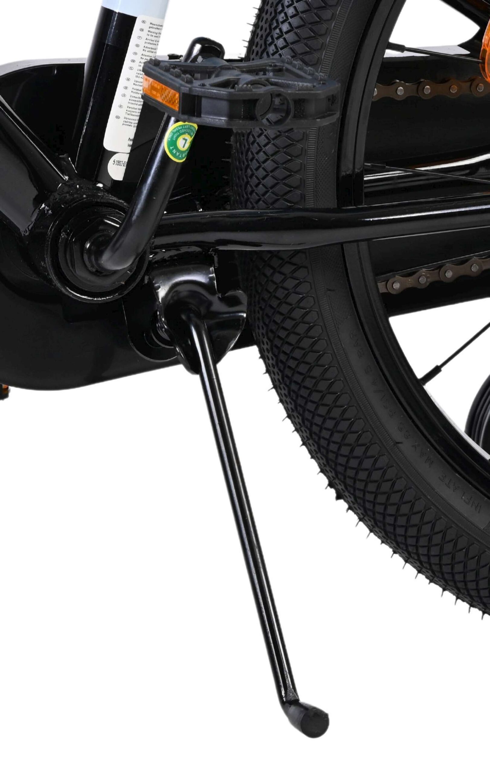 Volare Sportivo Kinderfiets - Jongens - 18 inch - Blauw Zwart - Twee Handremmen 9 Volare Sportivo Kinderfiets - Jongens - 18 inch - Blauw Zwart - Twee Handremmen - Afbeelding 9