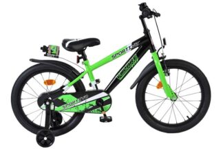 Volare Sportivo Kinderfiets - Jongens - 18 inch - Groen Zwart